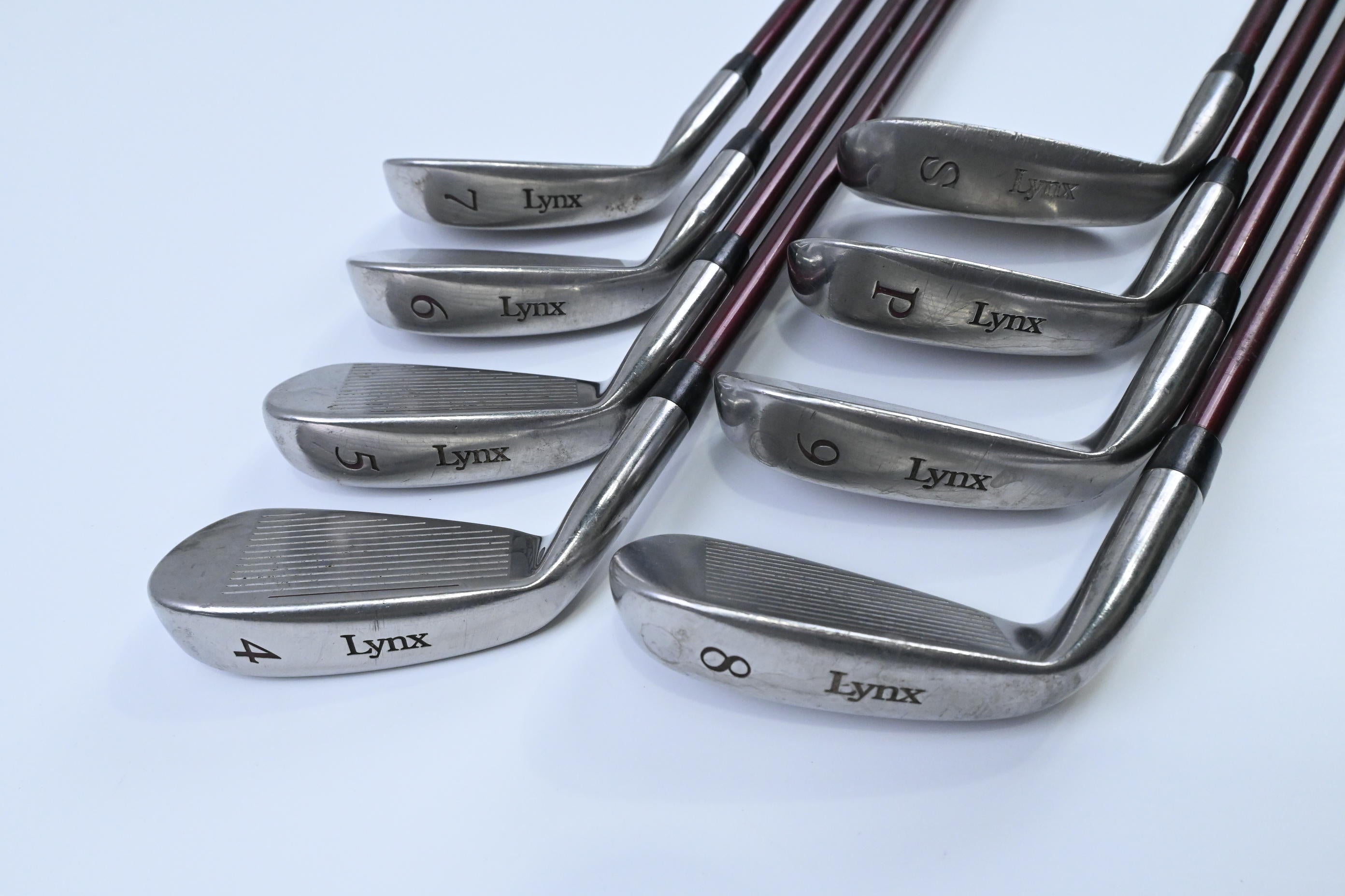 Ladies Lynx Tigress II Irons / 4-PW+SW / Ladies Flex Tigress System 345 Shafts