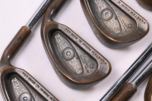 Ping Eye 2+ BeCu Irons / 3-PW+SW / Black Dot / Regular Flex Ping Shafts