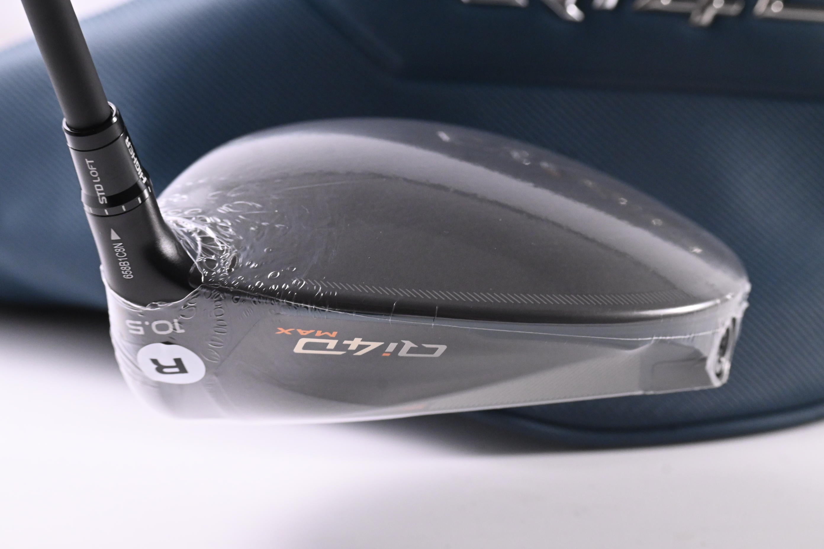 Taylormade Qi4D Max Driver / 10.5 Degree / Regular Flex REAX Blue 50 Shaft