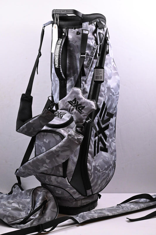 PXG Fairway Camo Stand Bag / 4-Way Divider / Gray