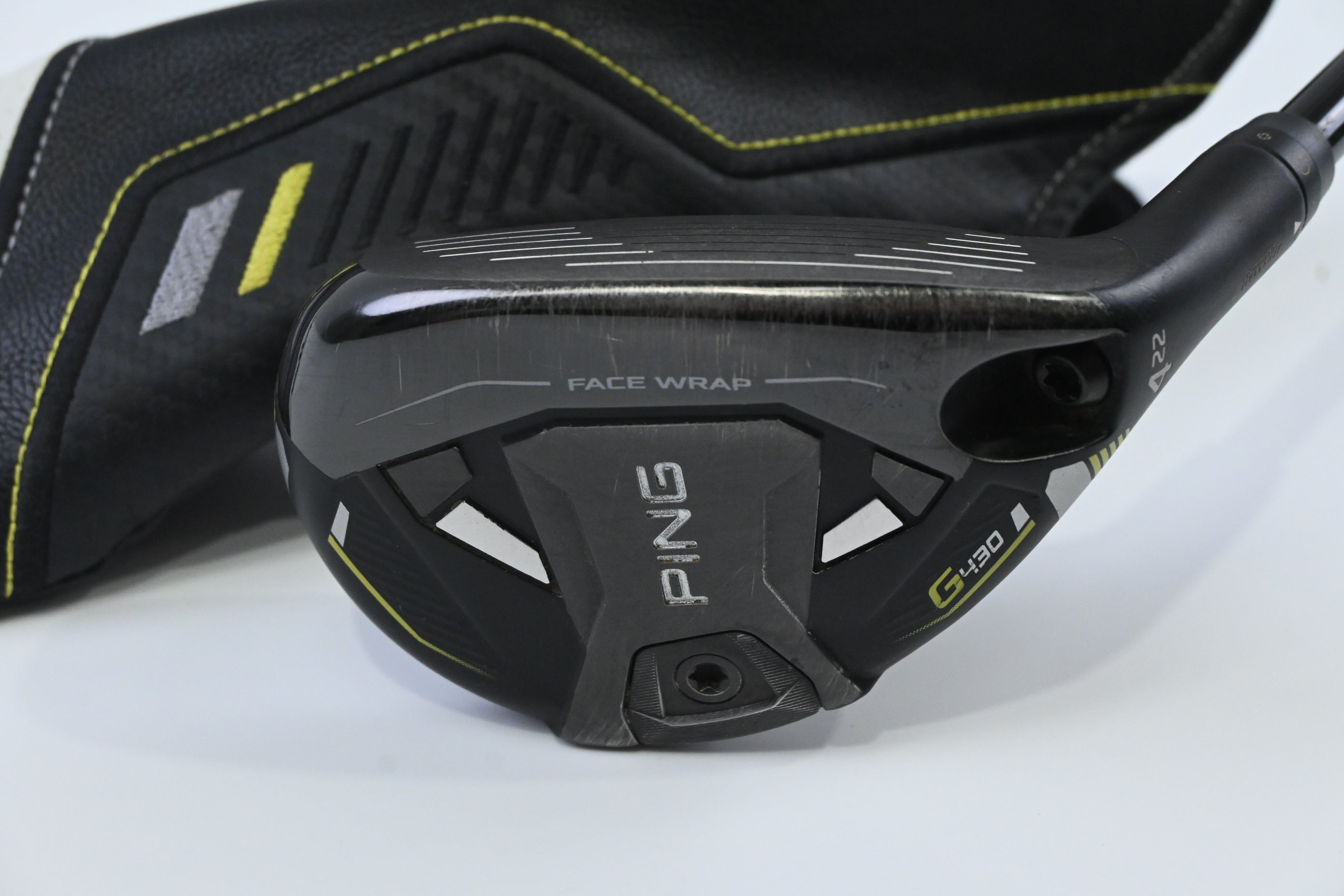 Ping G430 #4 Hybrid / 22 Degree / X-Flex HZRDUS Gen4 Black 80 Shaft