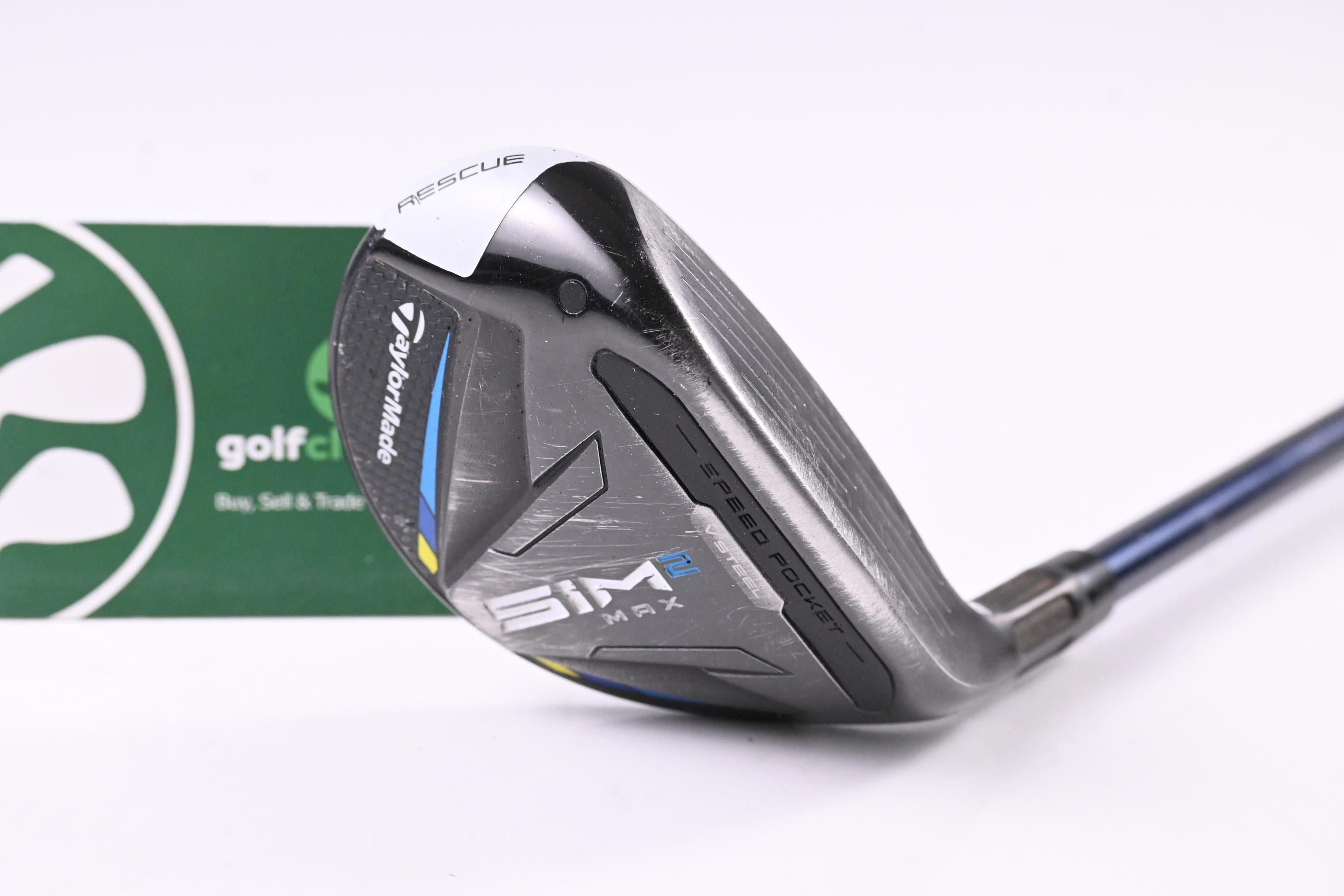 Taylormade SIM2 Max #4 Hybrid / 22 Degree / Regular Flex Ventus Blue 6 Shaft