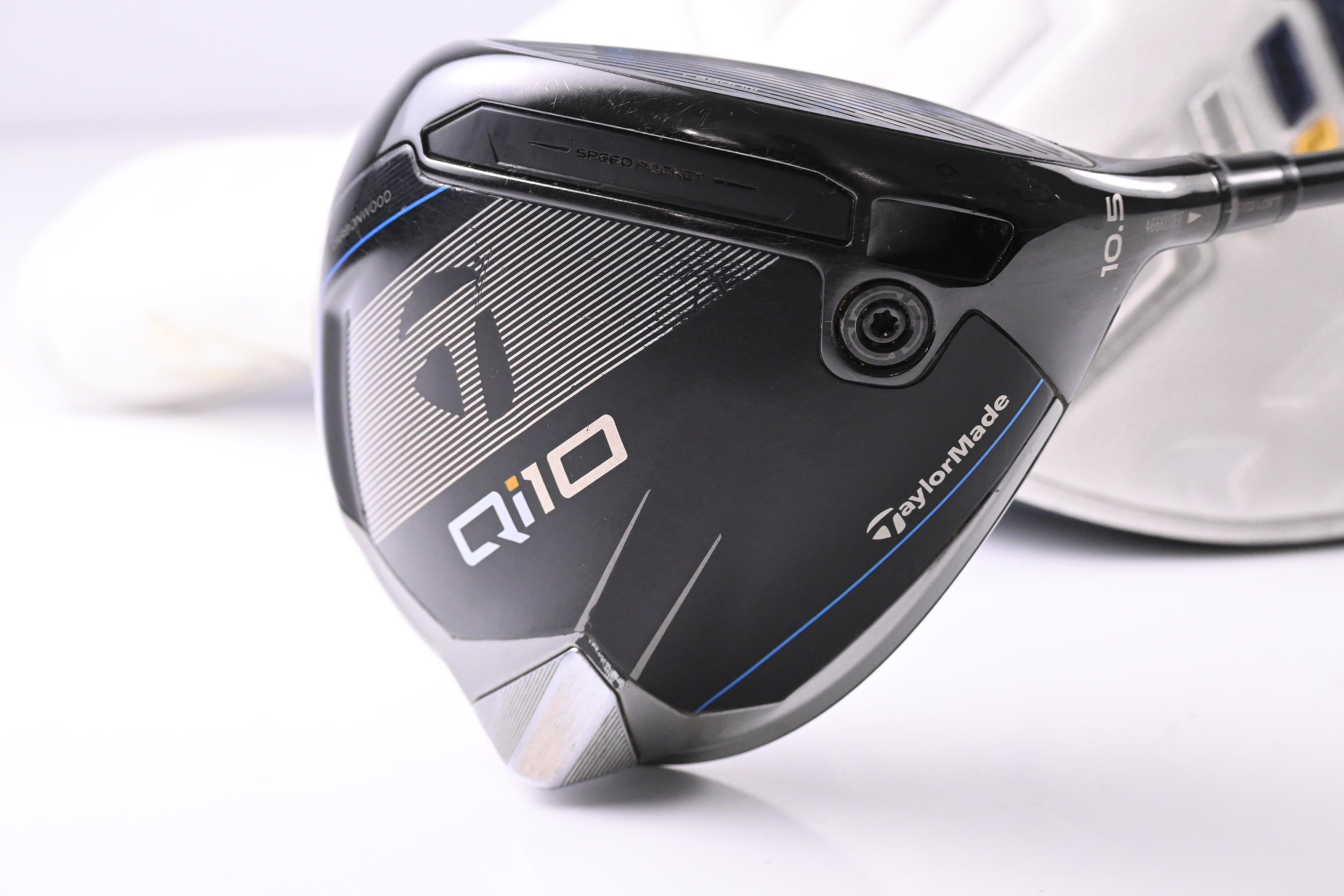 Taylormade Qi10 Driver / 10.5 Degree / Stiff Flex Ventus TR Blue 5 Shaft