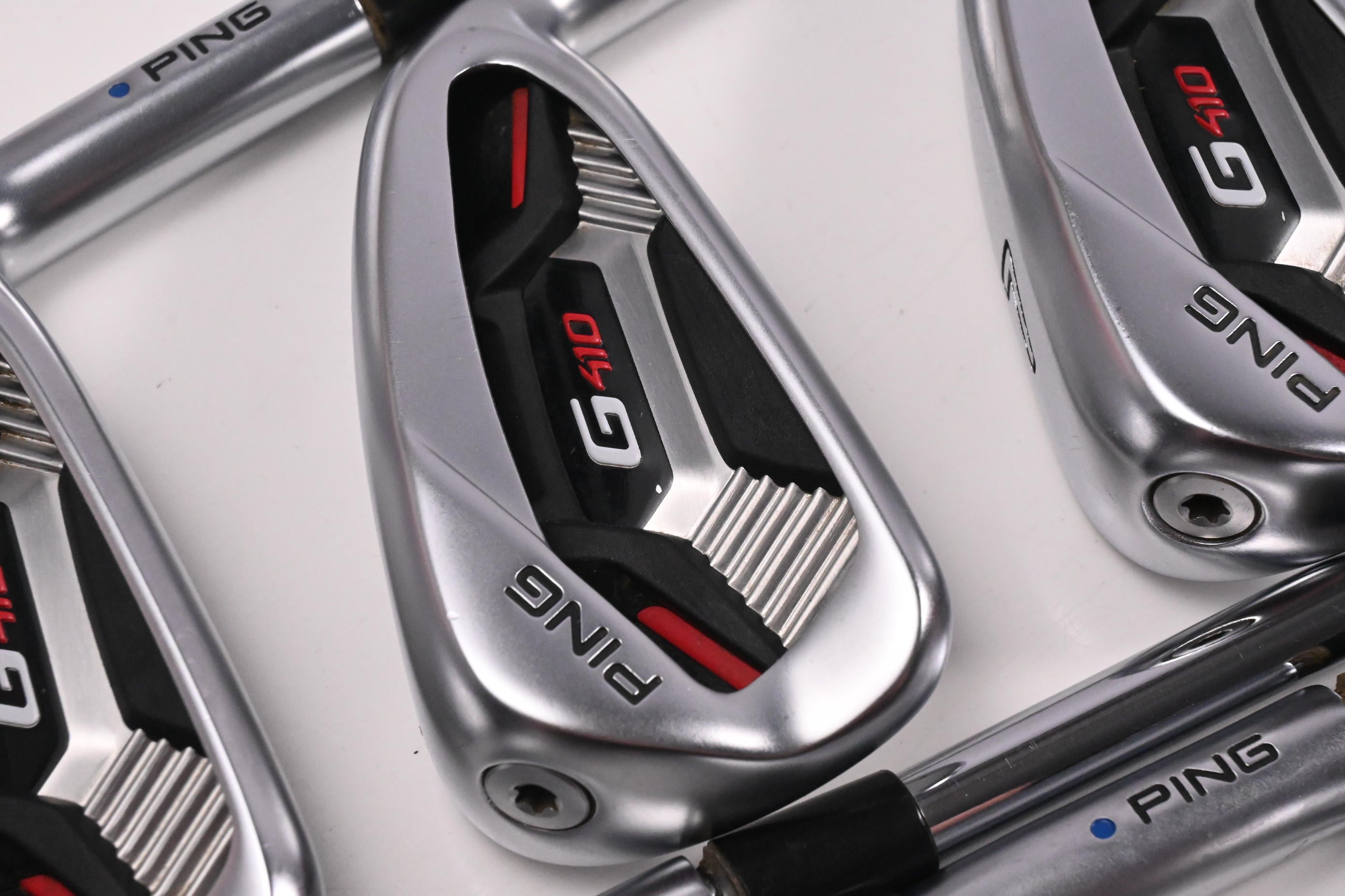 Ping G410 Irons / 5-PW+SW / Blue Dot / X-Flex N.S.Pro Modus3 Tour 105 Shafts