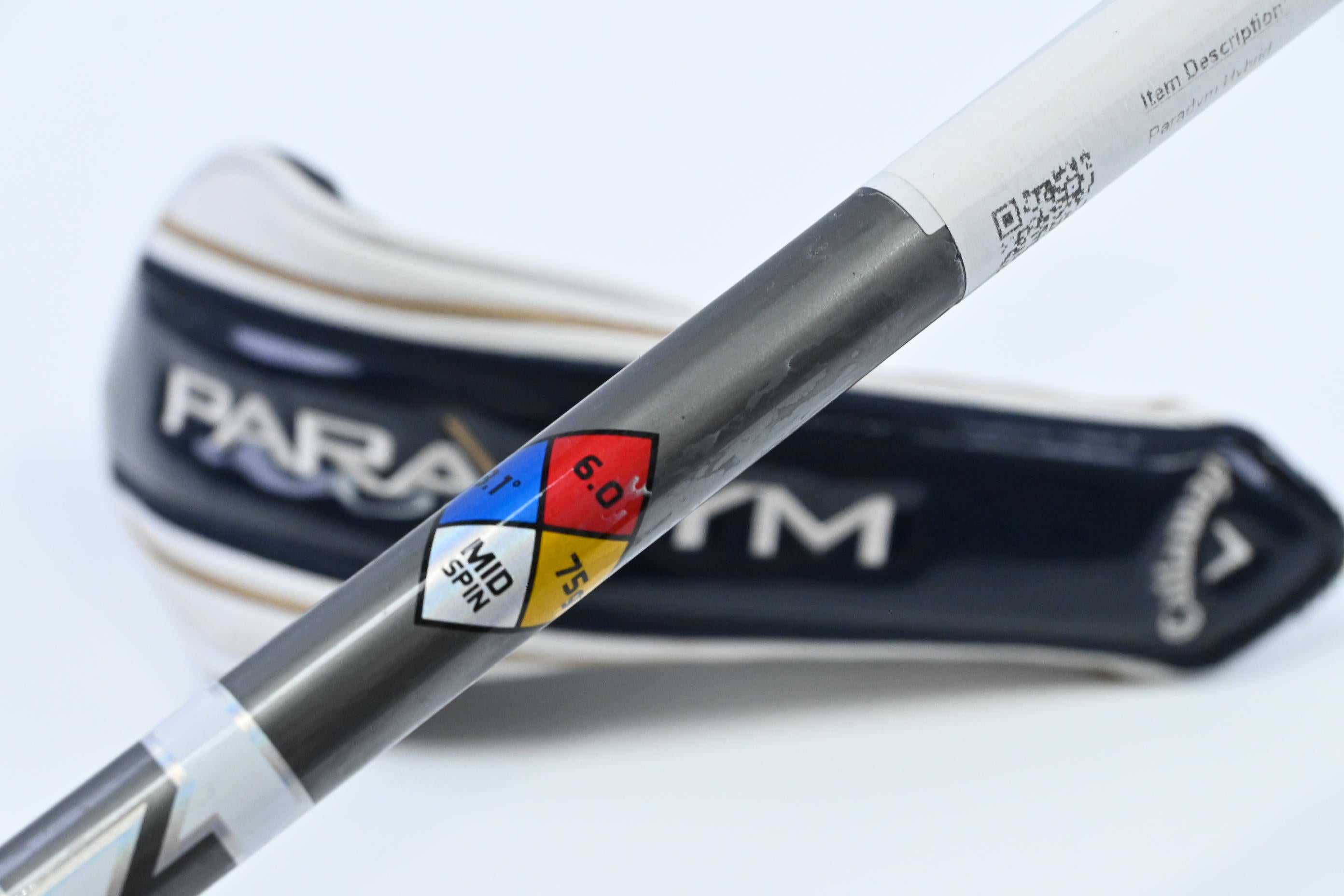 Callaway Paradym #3 Hybrid / 18 Degree / Stiff Flex HZRDUS Gen4 Silver 75 Shaft