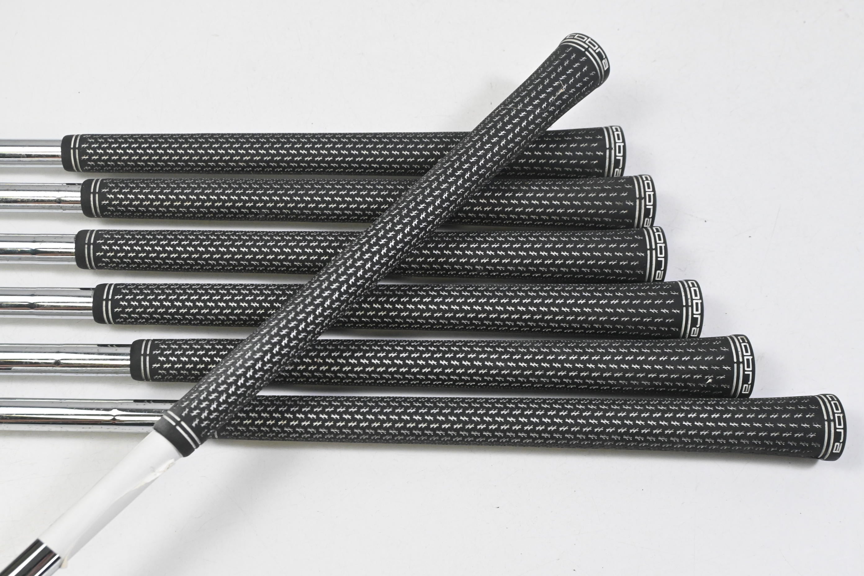 Cobra King F9 Irons / 5-PW+SW / Regular Flex KBS Tour-V 90 Shafts
