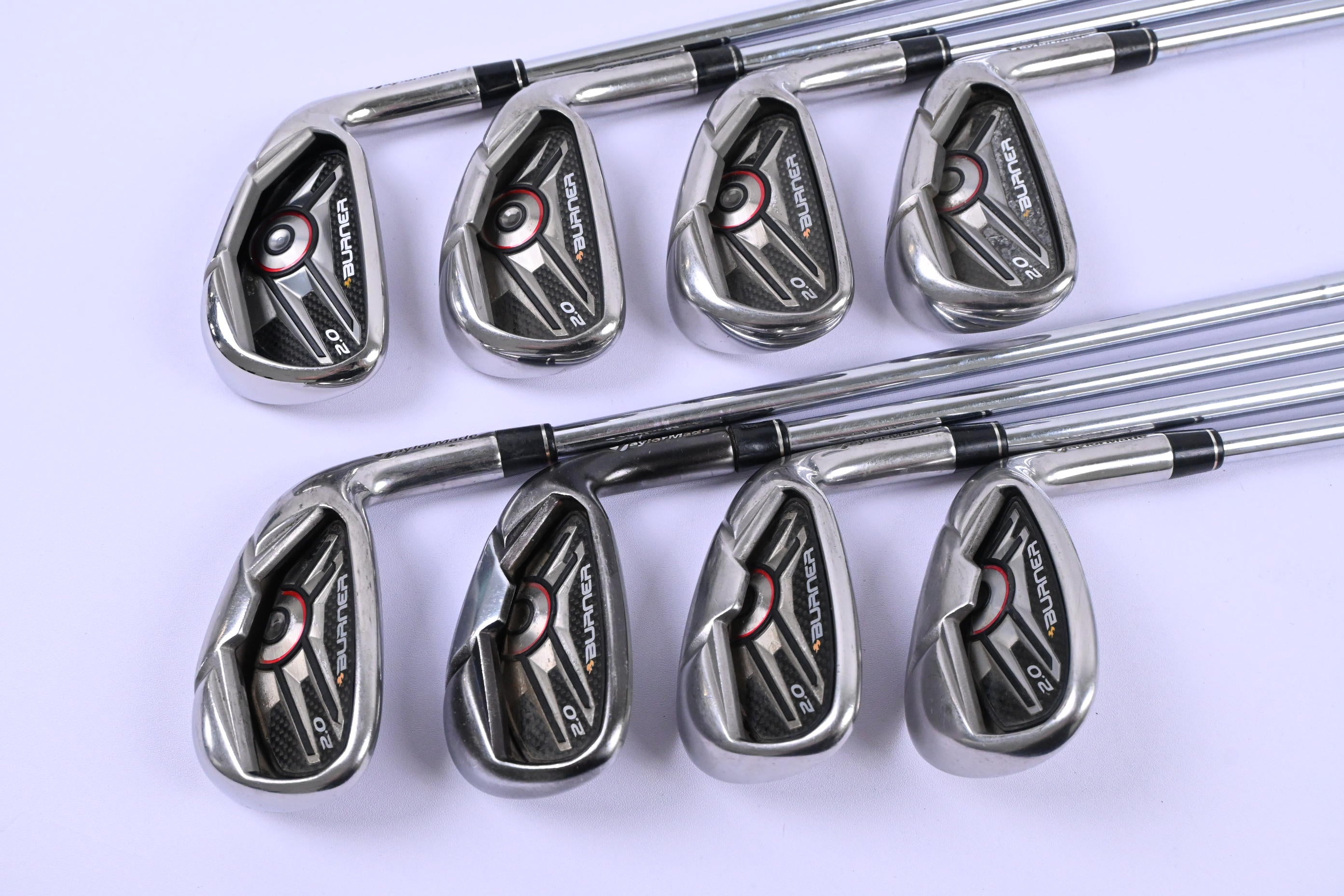 Taylormade Burner 2.0 Irons / 4-PW+SW / Regular Flex Burner 2.0 Shafts