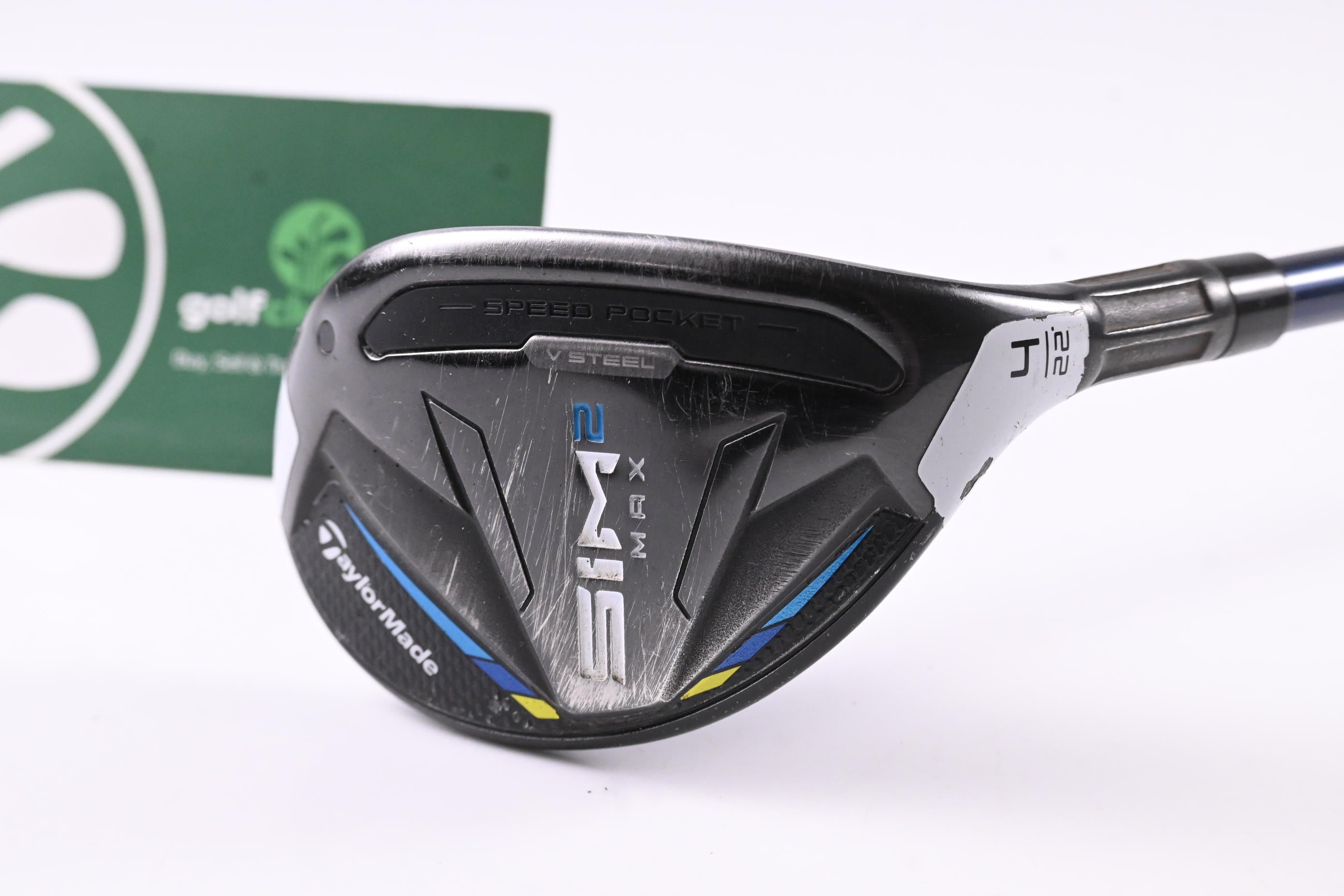 Taylormade SIM2 Max #4 Hybrid / 22 Degree / Regular Flex Ventus Blue 6 Shaft