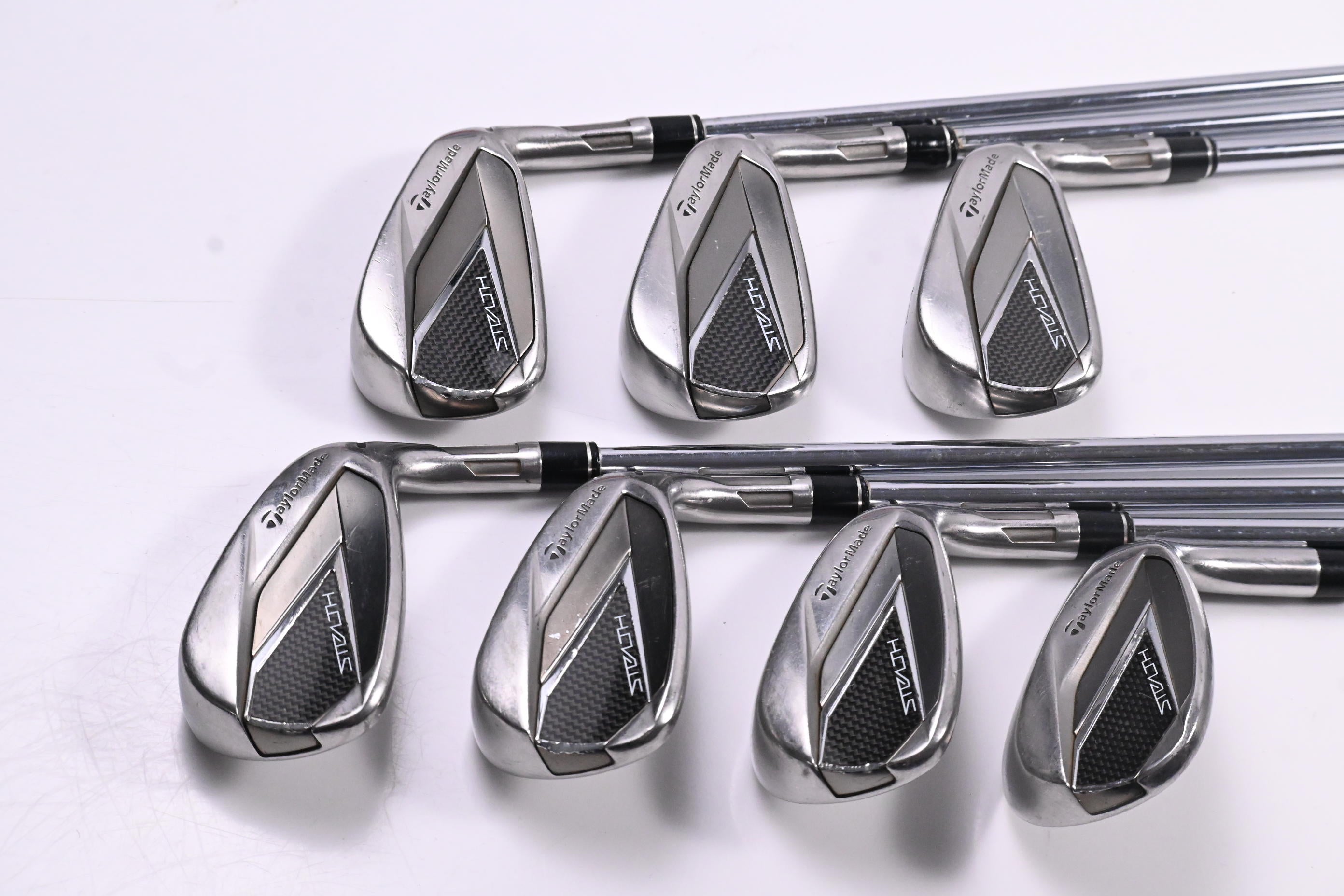Taylormade Stealth Irons / 5-PW+SW / Regular Flex KBS MAX MT 85 Shafts