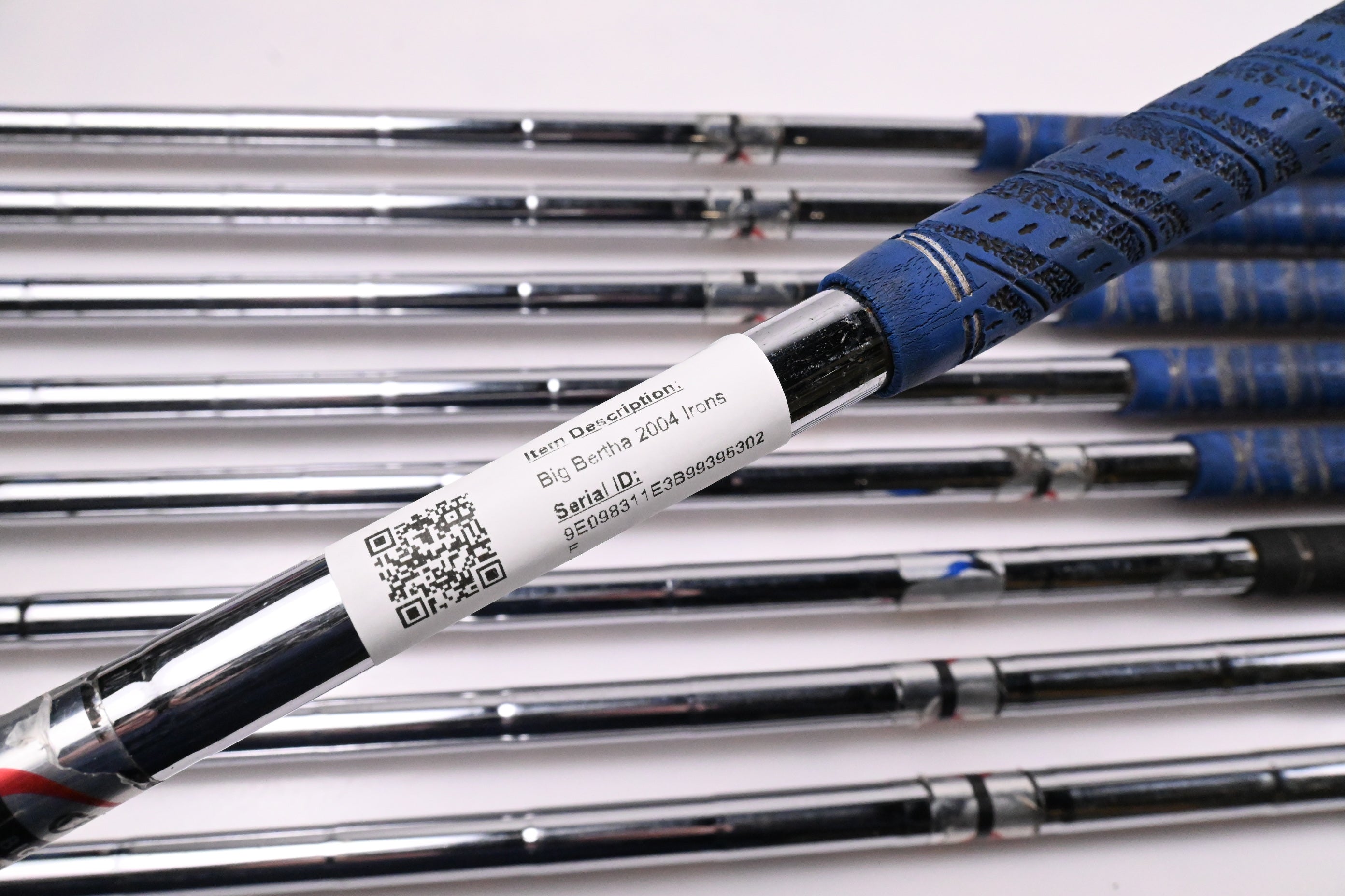 Callaway Big Bertha 2004 Irons / 4-PW+GW+SW / Uniflex Callaway Big Bertha Shafts
