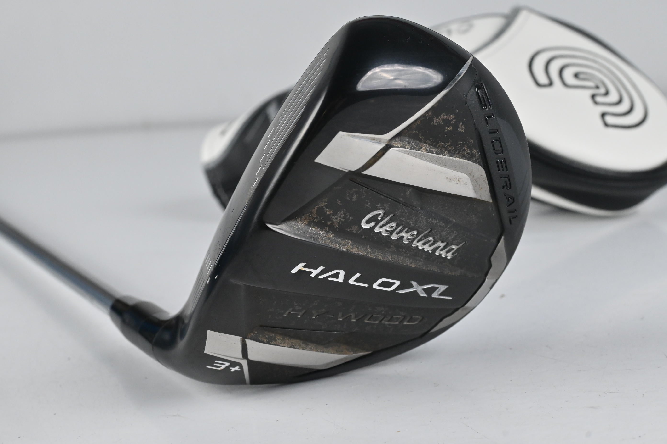 Left Hand Cleveland Halo XL Hy-Wood #3 Hybrid / 17 Degree / Stiff Flex Aldila 40