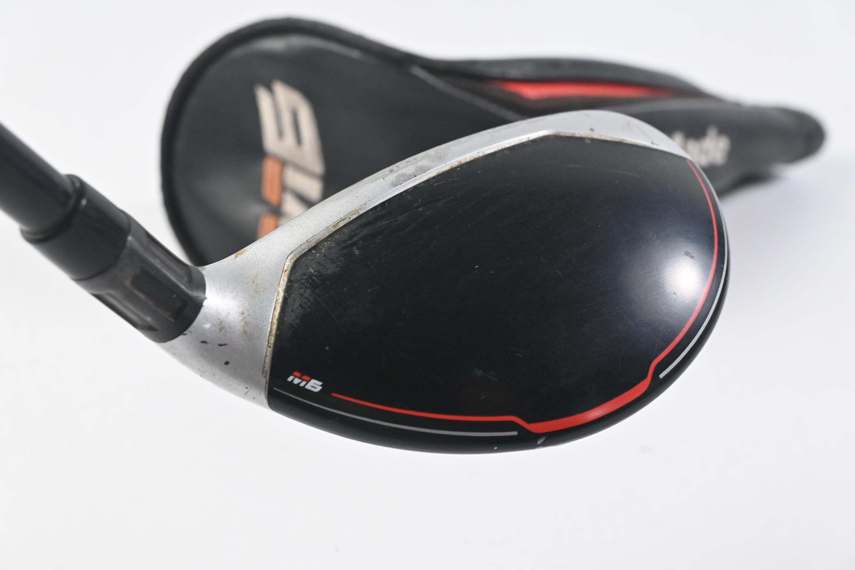 Taylormade M6 #4 Hybrid / 22 Degree / Stiff Flex Fujikura Atmos Red 7 Shaft