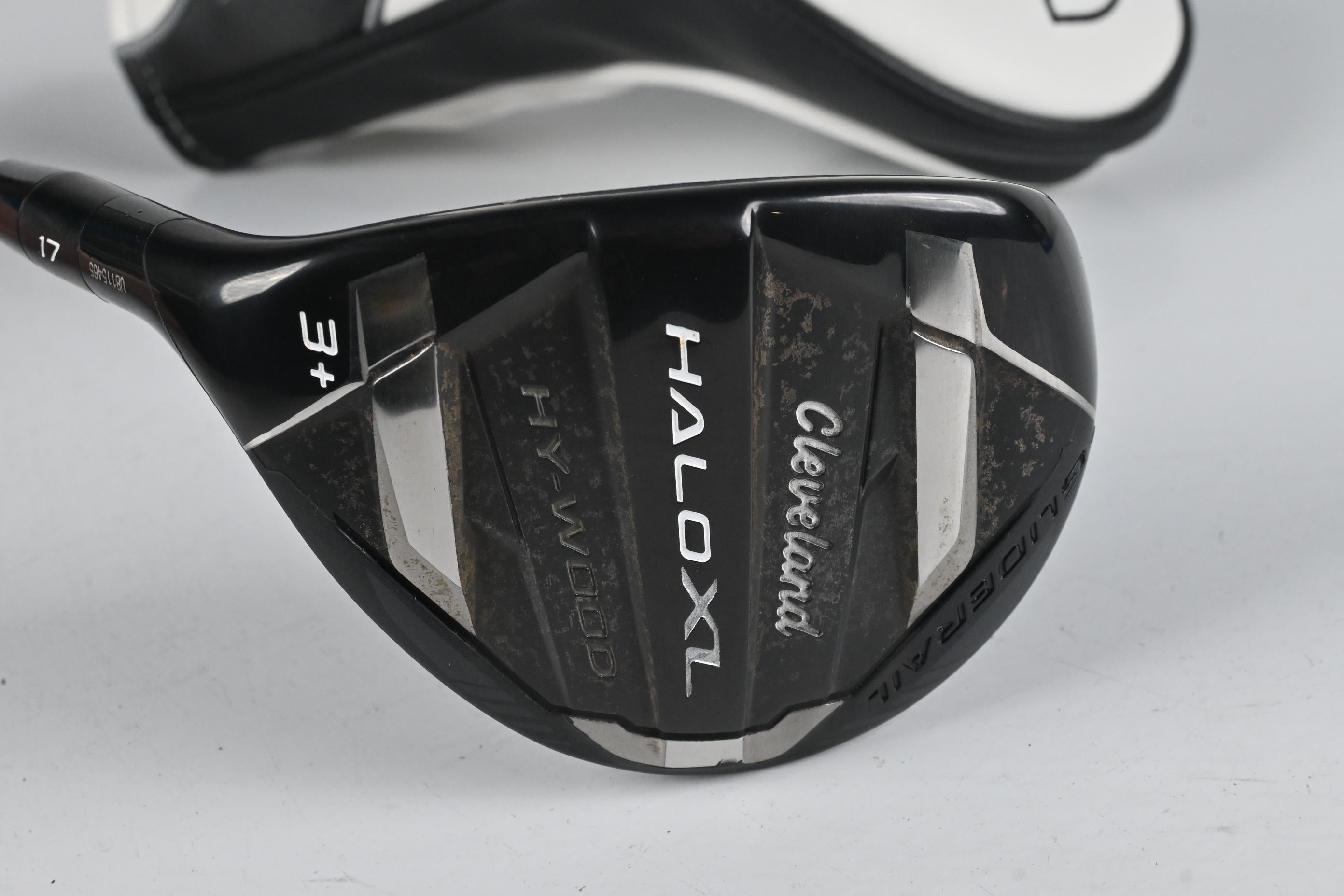 Left Hand Cleveland Halo XL Hy-Wood #3 Hybrid / 17 Degree / Stiff Flex Aldila 40