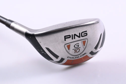 Left Hand Ping G10 #3 Hybrid / 21 Degree / Regular Flex Grafalloy ProLaunch Red