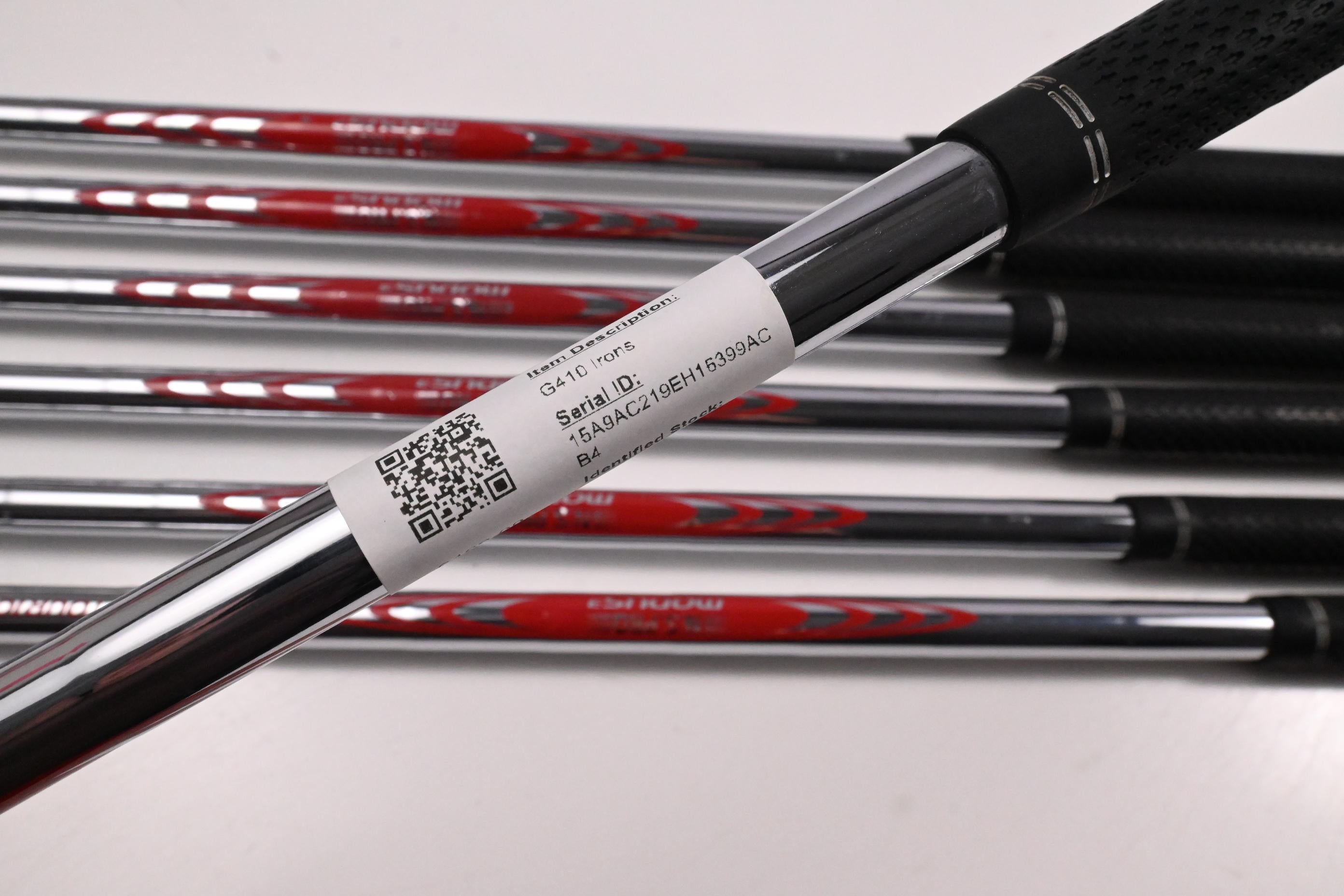 Ping G410 Irons / 5-PW+SW / Blue Dot / X-Flex N.S.Pro Modus3 Tour 105 Shafts