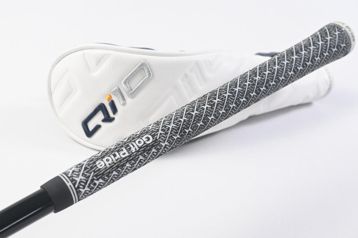 Left Hand Taylormade Qi10 Tour #3 Hybrid / 19.5 Degree / X-Flex HZRDUS Smoke RDX
