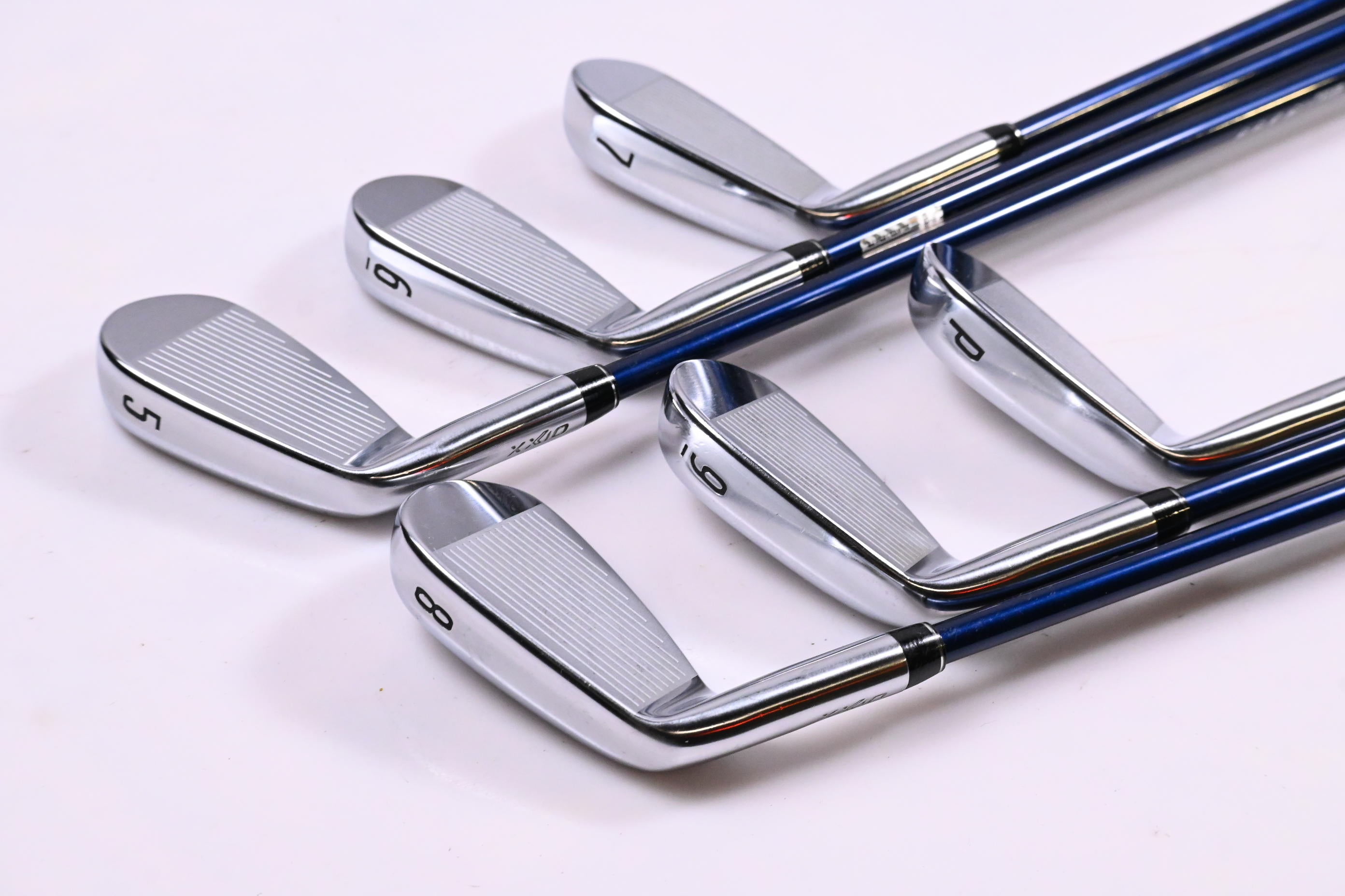 XXIO X 2021 Irons / 5-PW / Stiff Flex Diamana 60 Shafts