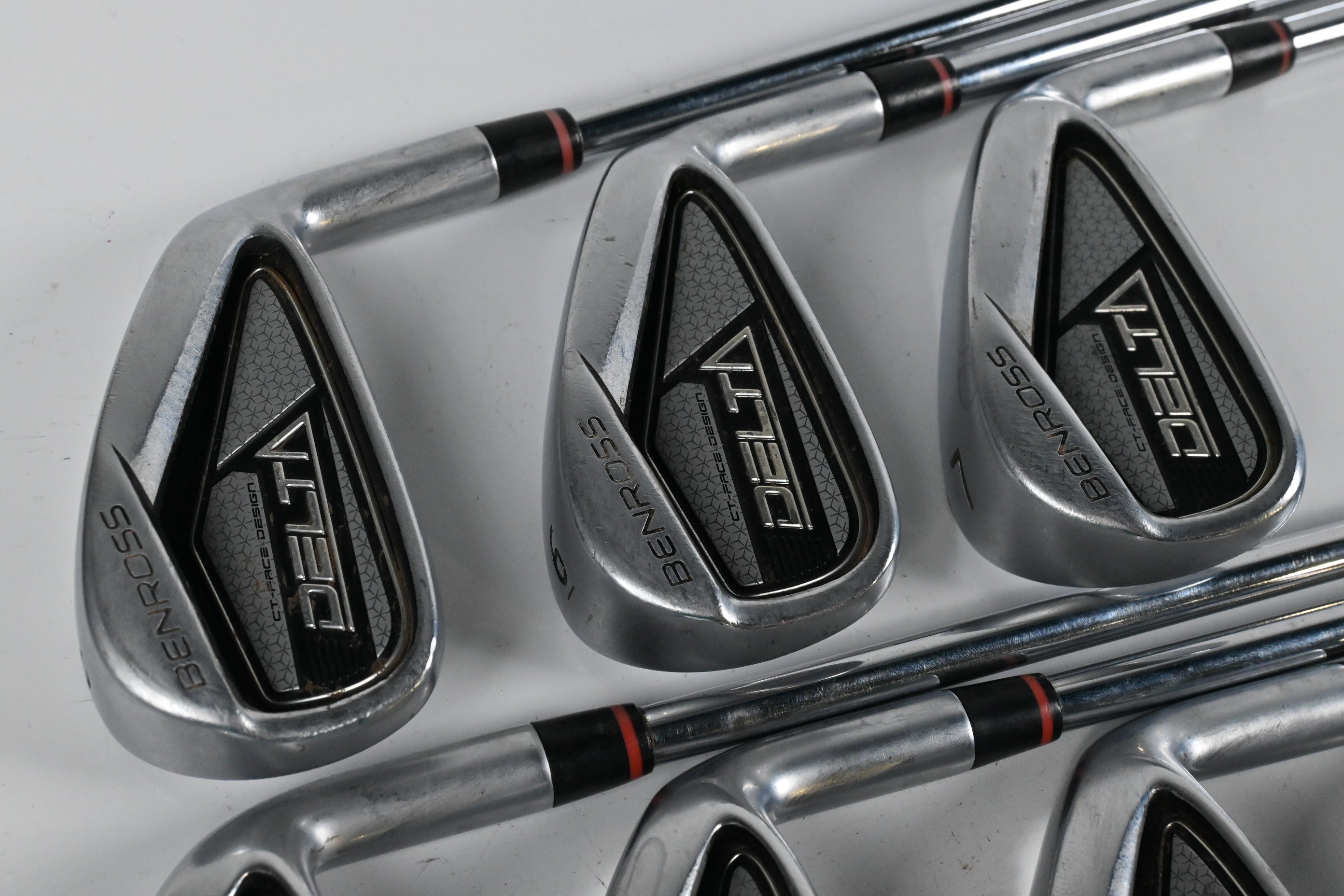 Benross Delta Irons / 5-PW+SW / Regular Flex KBS MAX 80 Shafts