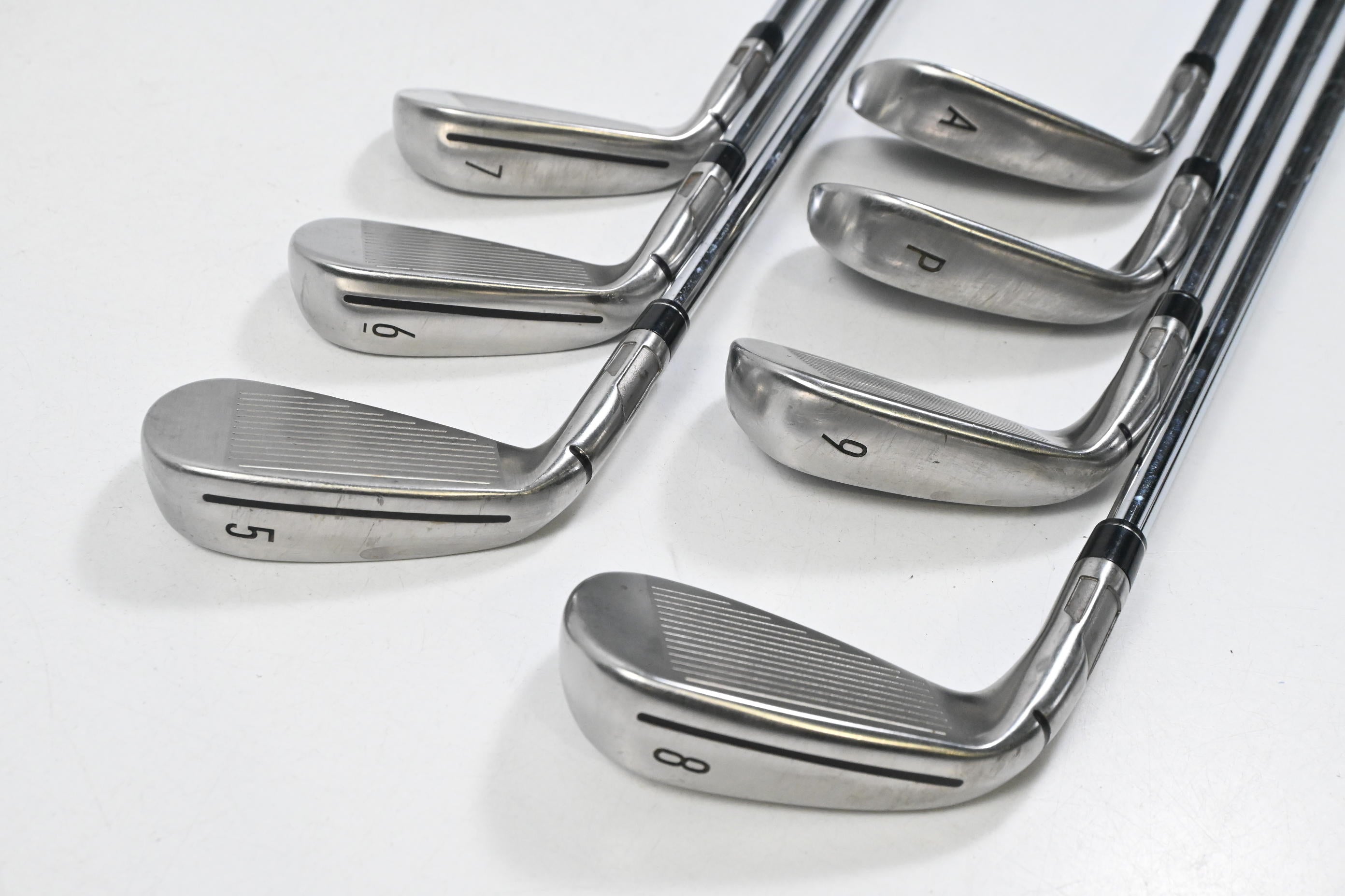 Taylormade Stealth Irons / 5-PW+GW / Stiff Flex KBS MAX MT 85 Shafts