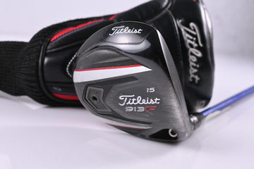 Titleist 913 F #3 Wood / 15 Degree / Regular Flex Diamana S+ 72 Shaft
