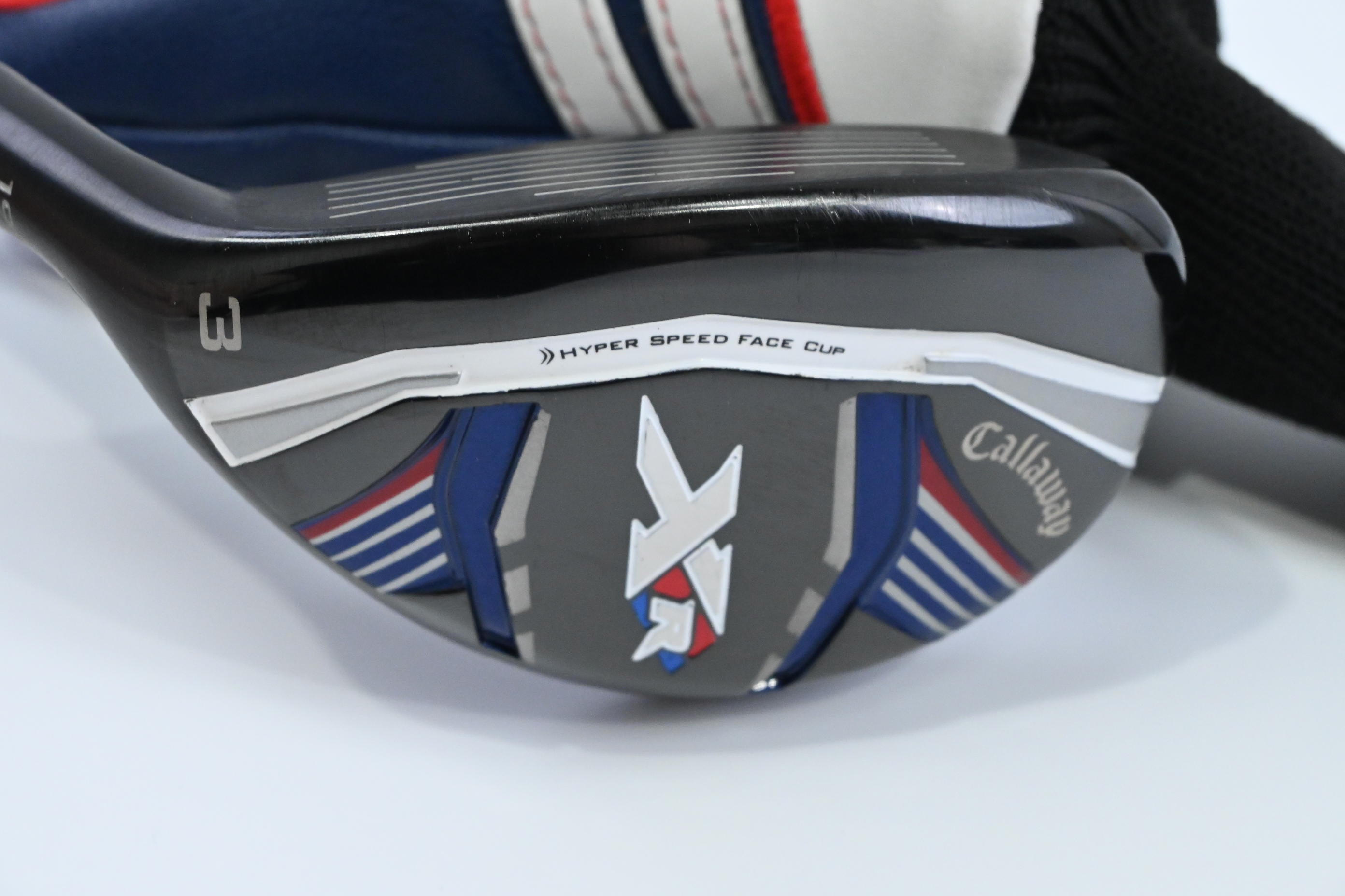 Left Hand Callaway XR #3 Hybrid / 19 Degree / Regular Flex San Diego 58 Shaft