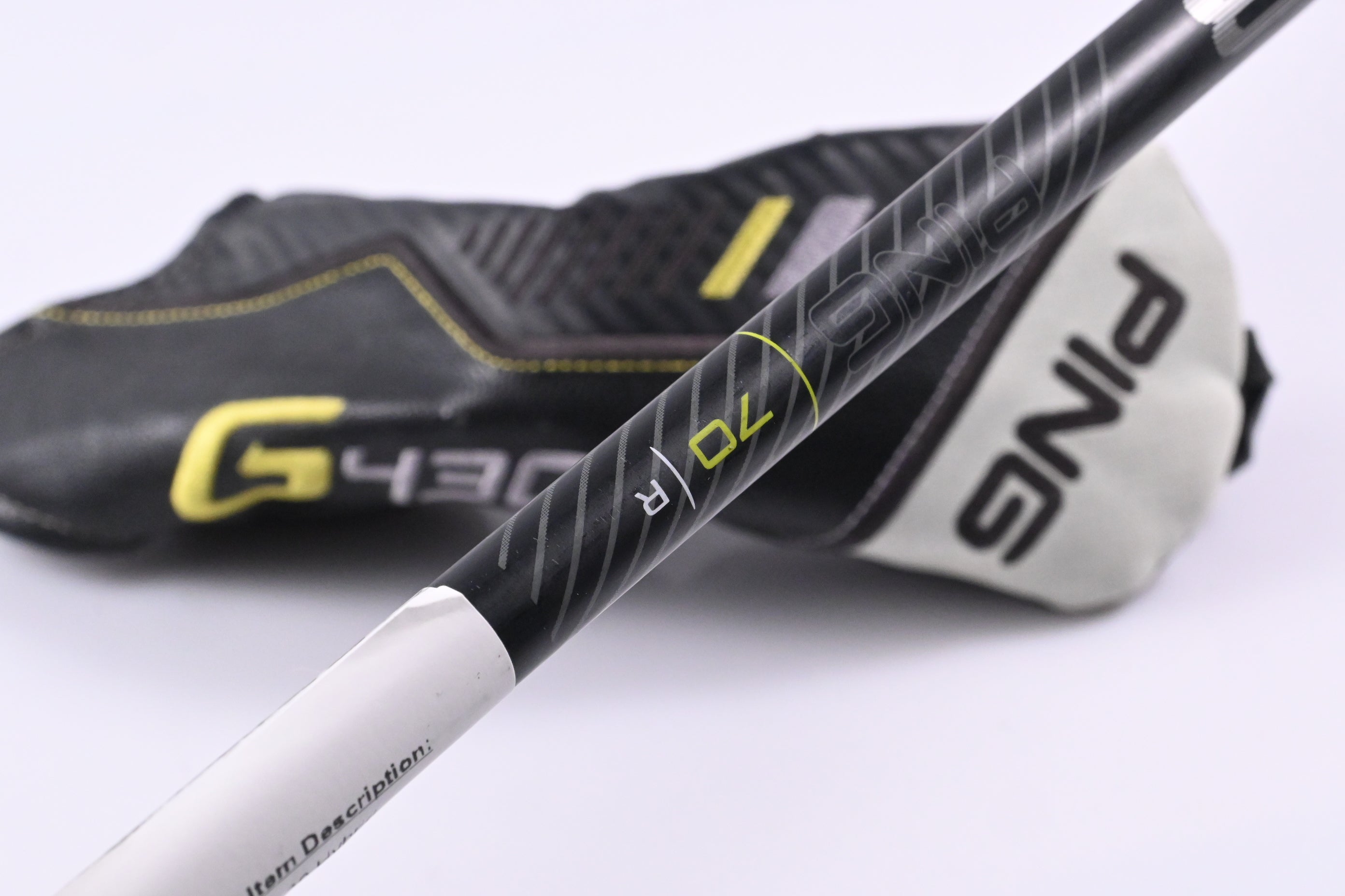 Ping G430 #3 Hybrid / 19 Degree / Regular Flex Ping Alta CB Black 70 Shaft