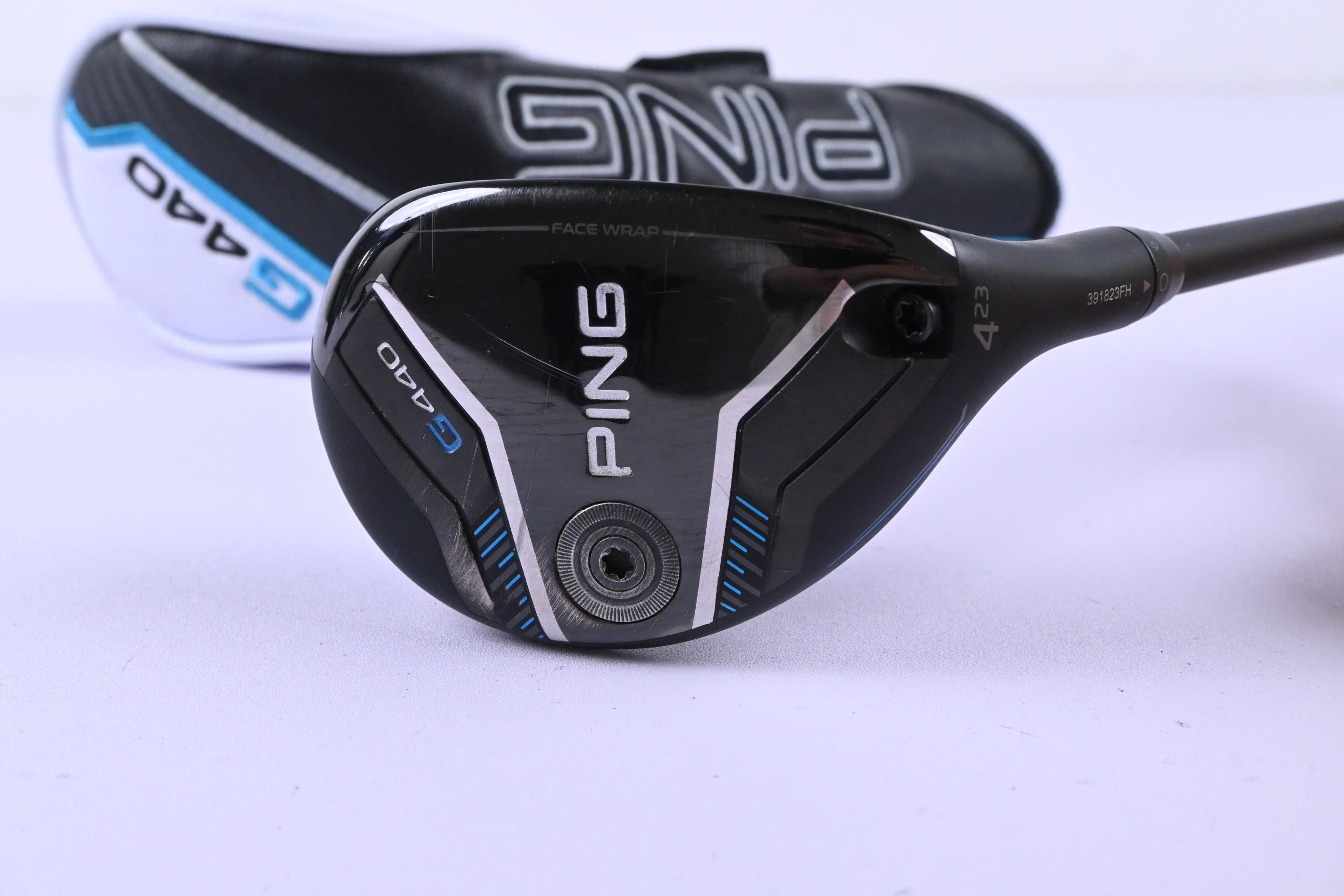 Ping G440 #4 Hybrid / 23 Degree / Stiff Flex Ping Alta CB Blue 70 Shaft