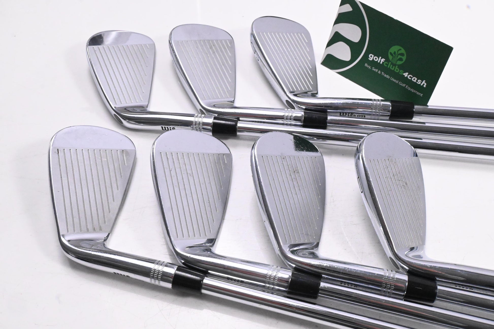 Wilson Staff Model Blade 2024 Irons / 4-PW / Stiff Flex Dynamic Gold S300 Shafts
