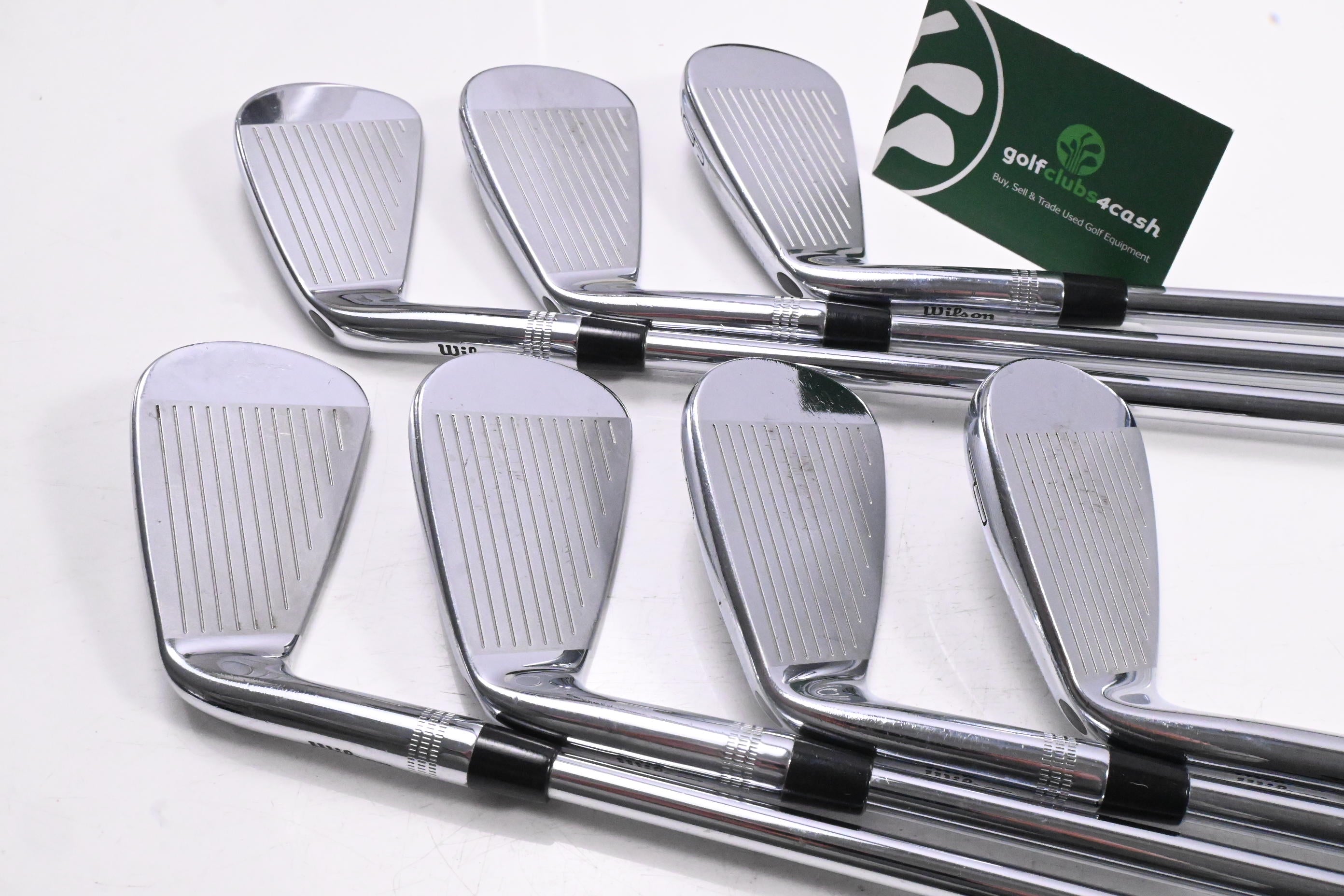 Wilson Staff Model Blade 2024 Irons / 4-PW / Stiff Flex Dynamic Gold S300 Shafts