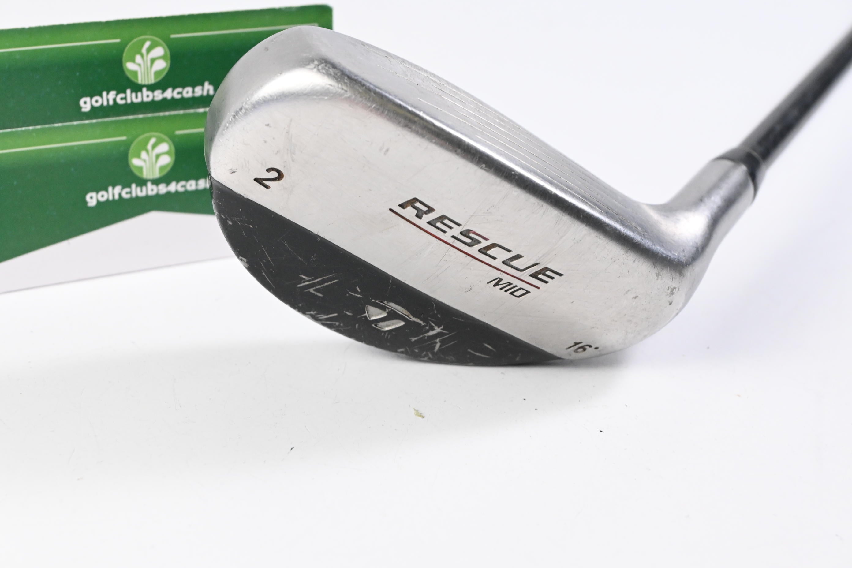 Taylormade Rescue Mid #2 Hybrid / 16 Degree / Stiff Flex Taylormade UG65 Shaft