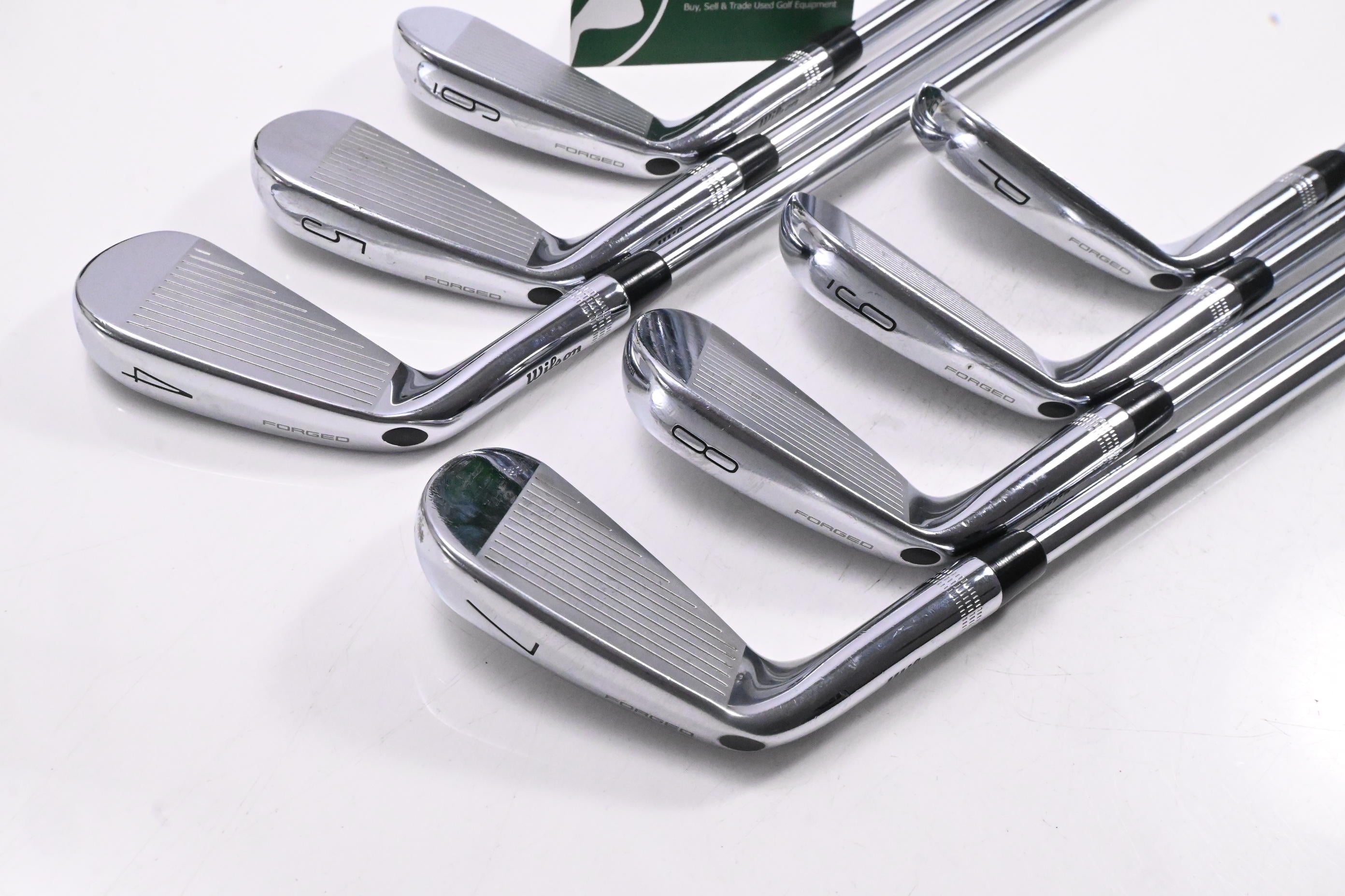 Wilson Staff Model Blade 2024 Irons / 4-PW / Stiff Flex Dynamic Gold S300 Shafts