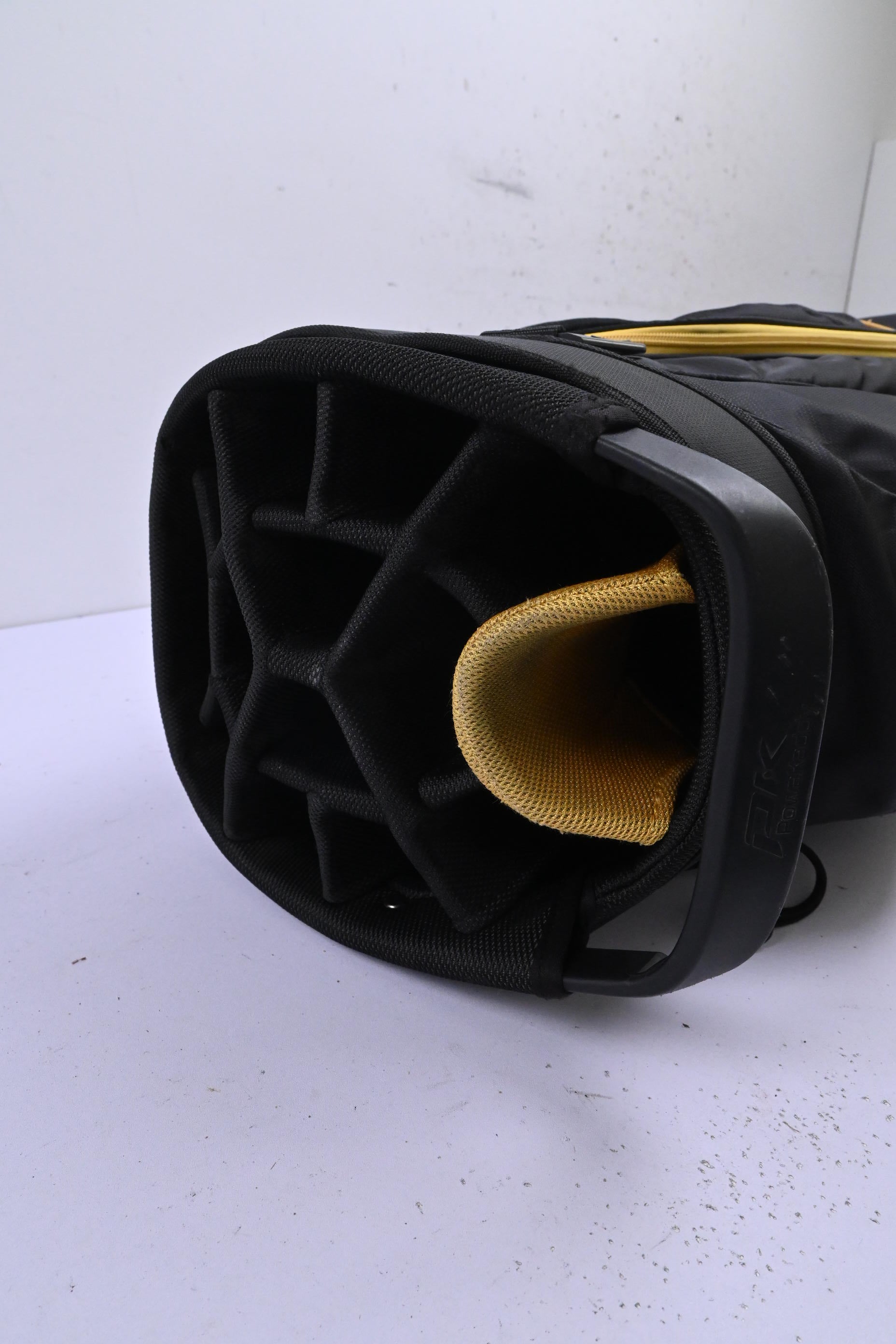 Powakaddy X-Lite Cart Bag / 14-Way Divider / Black & Yellow