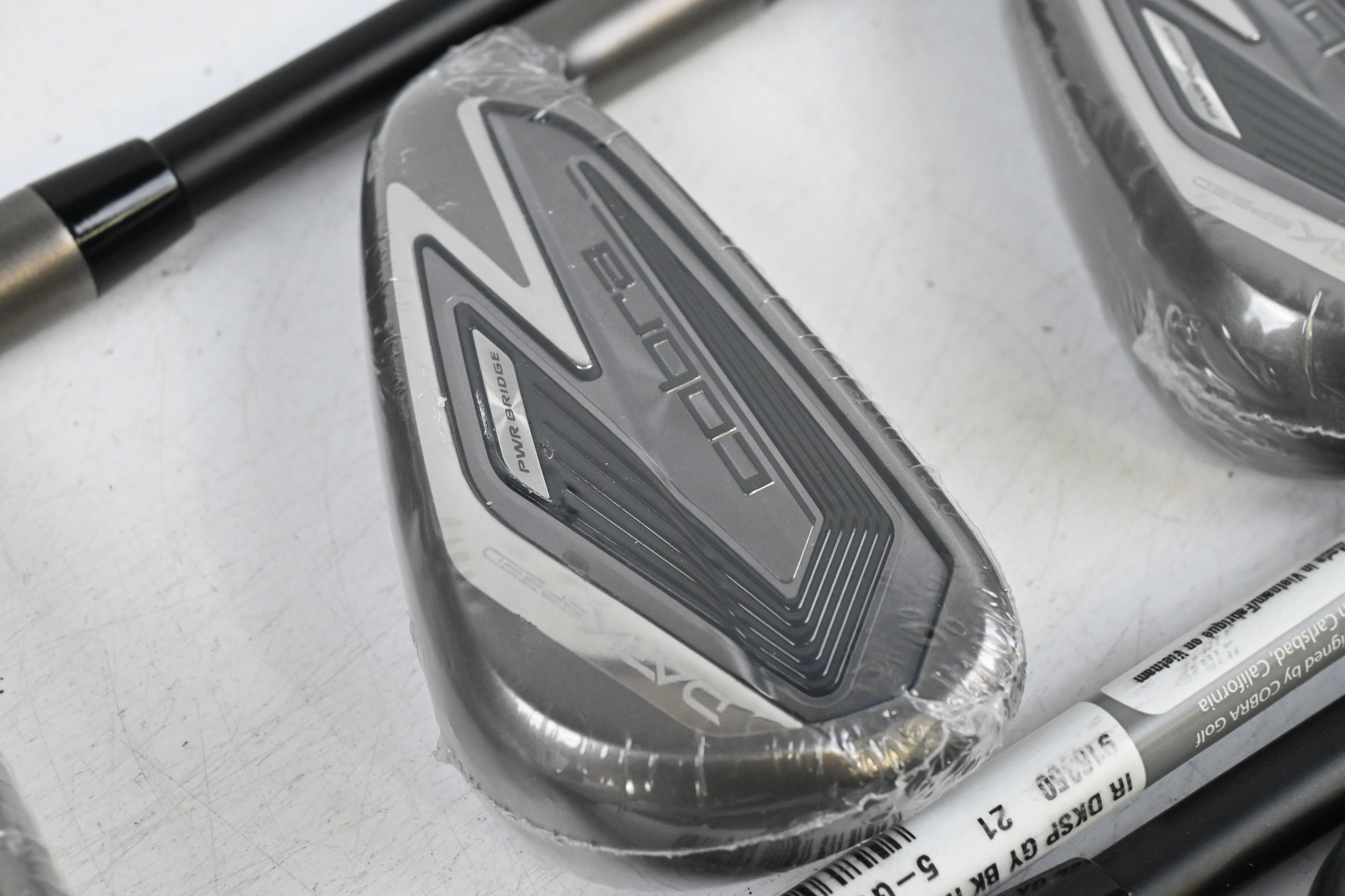 Cobra Darkspeed Irons / 5-PW+GW / Senior Flex KBS PGI 65 Shafts