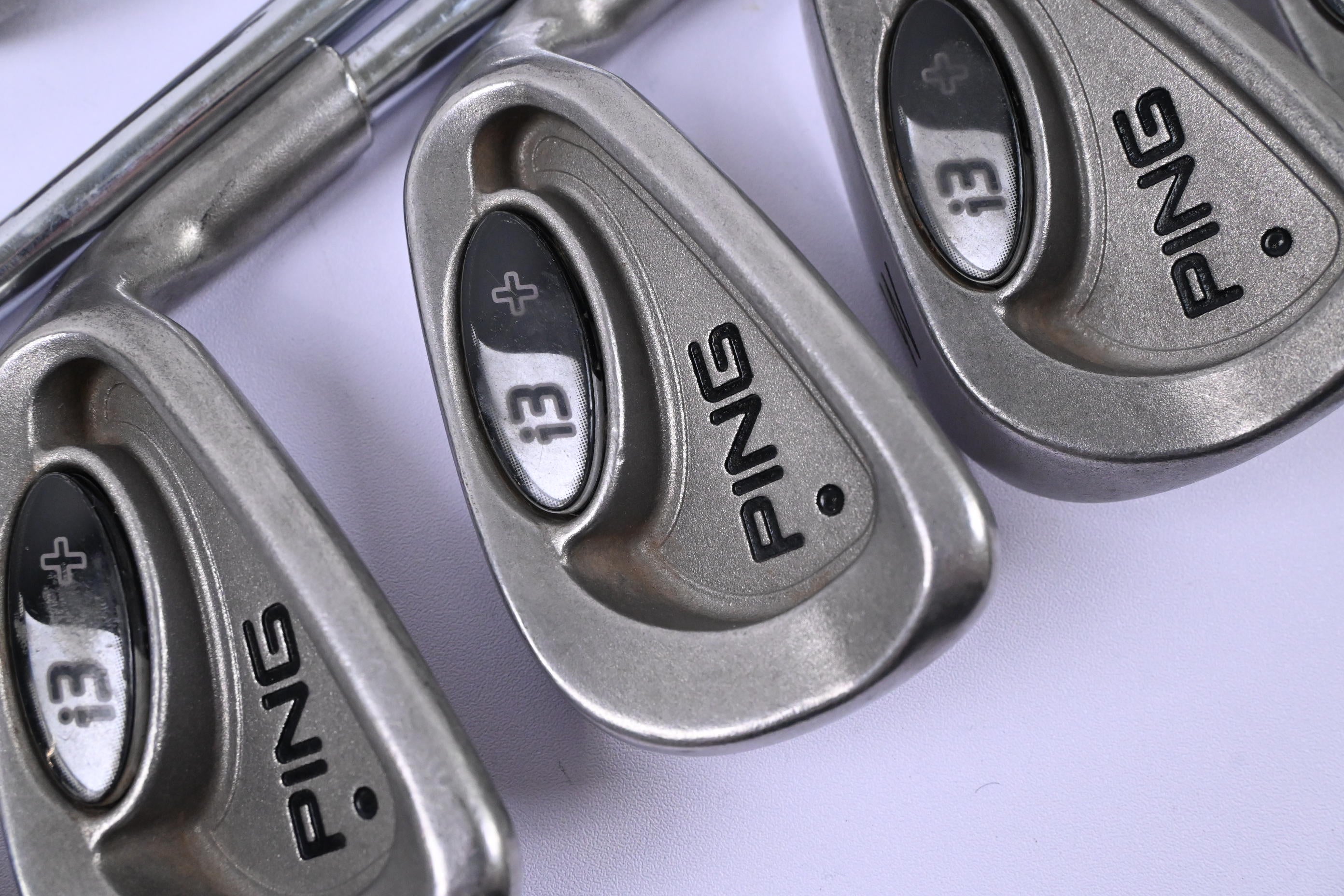 Ping i3+ Irons / 3-PW+SW / Black Dot / Regular Flex Dynamic Gold R300 Shafts