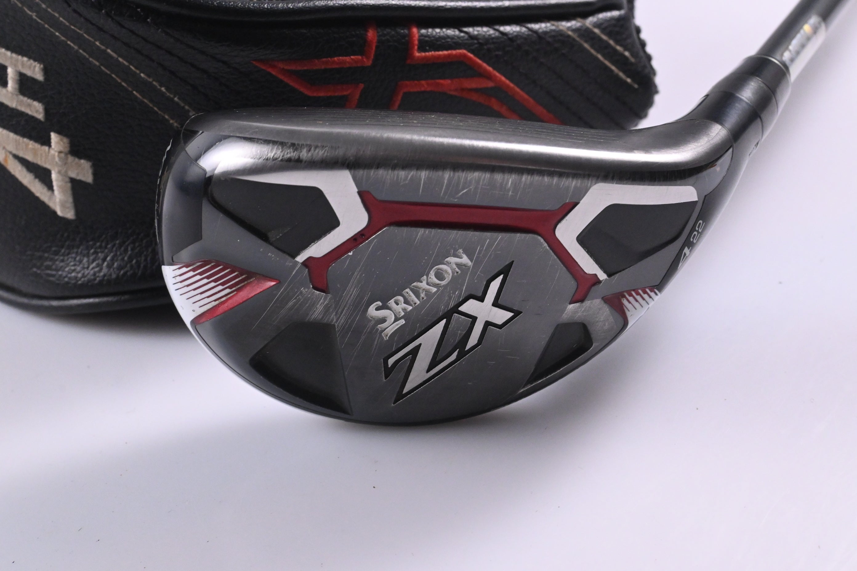 Srixon ZX #4 Hybrid / 22 Degree / Regular Flex HZRDUS Smoke Black 80 Shaft