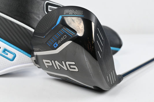 Ping G440 Max Driver / 9 Degree / Stiff Flex Ping Tour Chrome 2.0 65 Shaft
