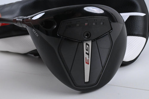 Left Hand Titleist GT3 Driver / 10 Degree / Stiff Flex Tensei 1K Blue 55 Shaft