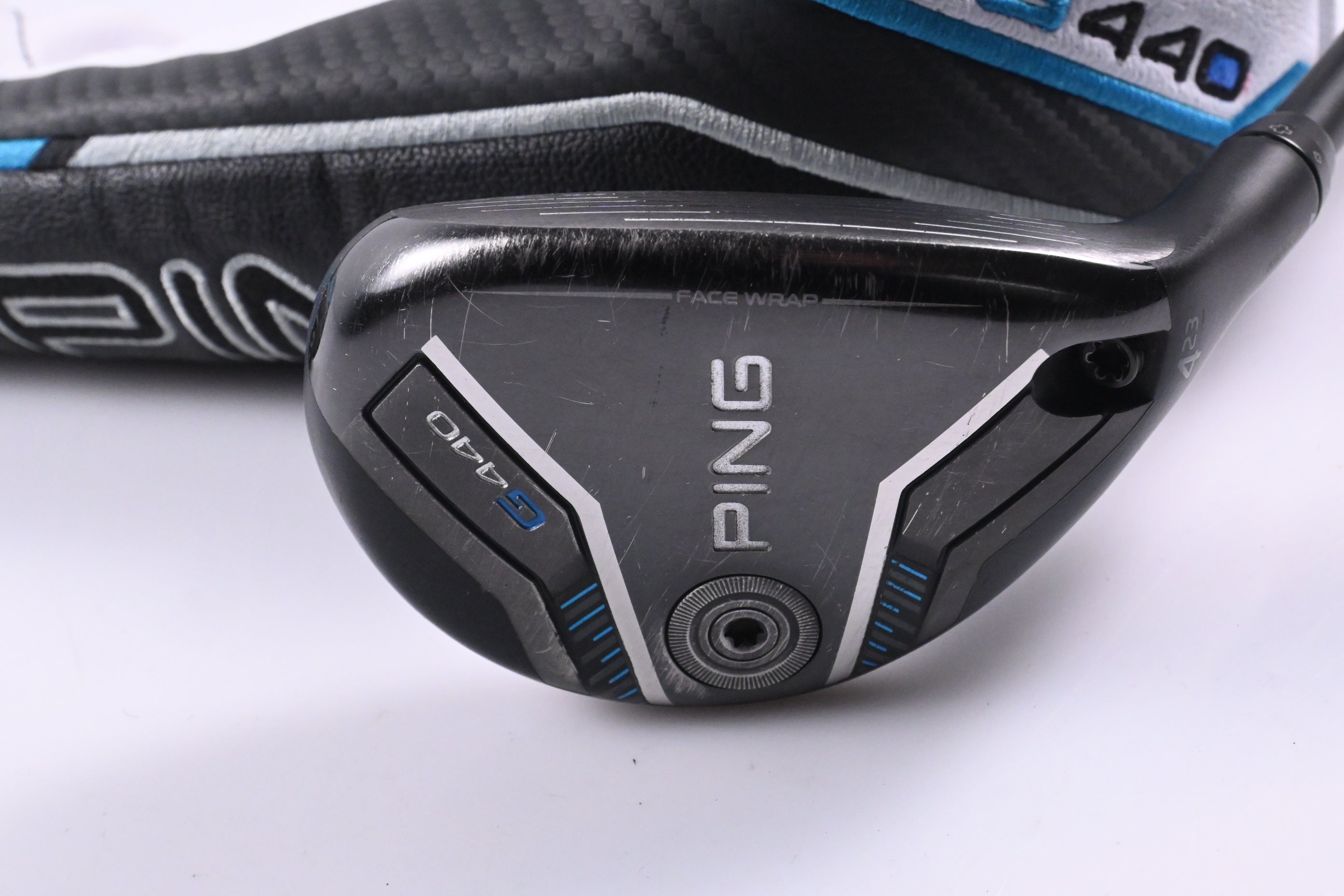 Ping G440 #4 Hybrid / 23 Degree / Stiff Flex Ping Alta CB Blue 70 Shaft