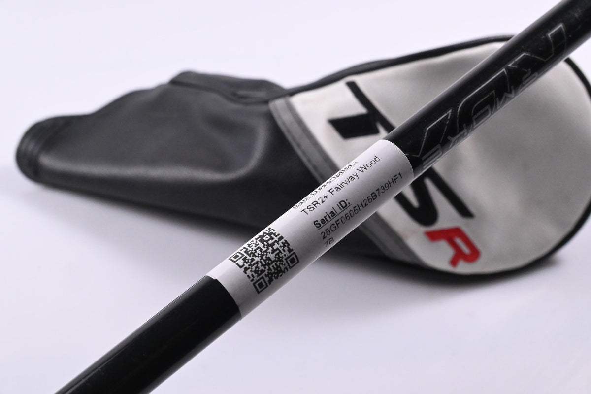 Titleist TSR2+ #3 Wood / 13 Degree / Stiff Flex HZRDUS RDX Smoke Black 70 Shaft