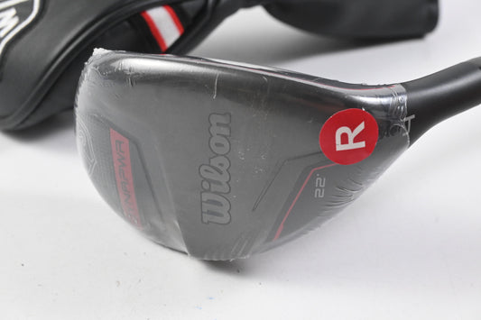 Wilson DYNAPower 2022 #4 Hybrid / 22 Degree / Regular Flex HZRDUS Smoke Red RDX