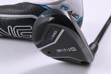 Ping G440 #4 Hybrid / 23 Degree / Stiff Flex Mitsubishi Kai'li White 90 Shaft