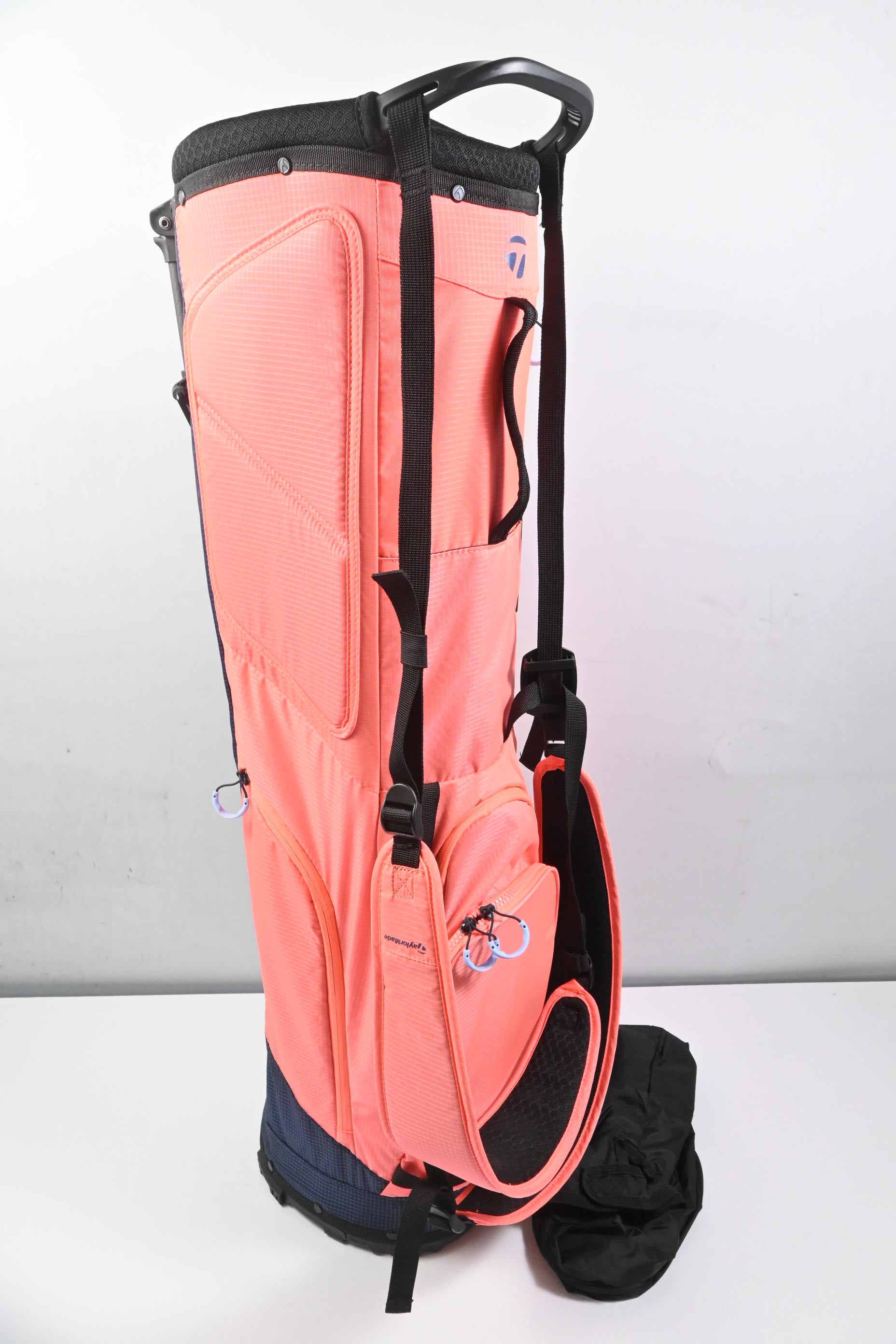 Taylormade FlexTech Superlite Stand Bag / 4-Way Divider / Coral, Navy