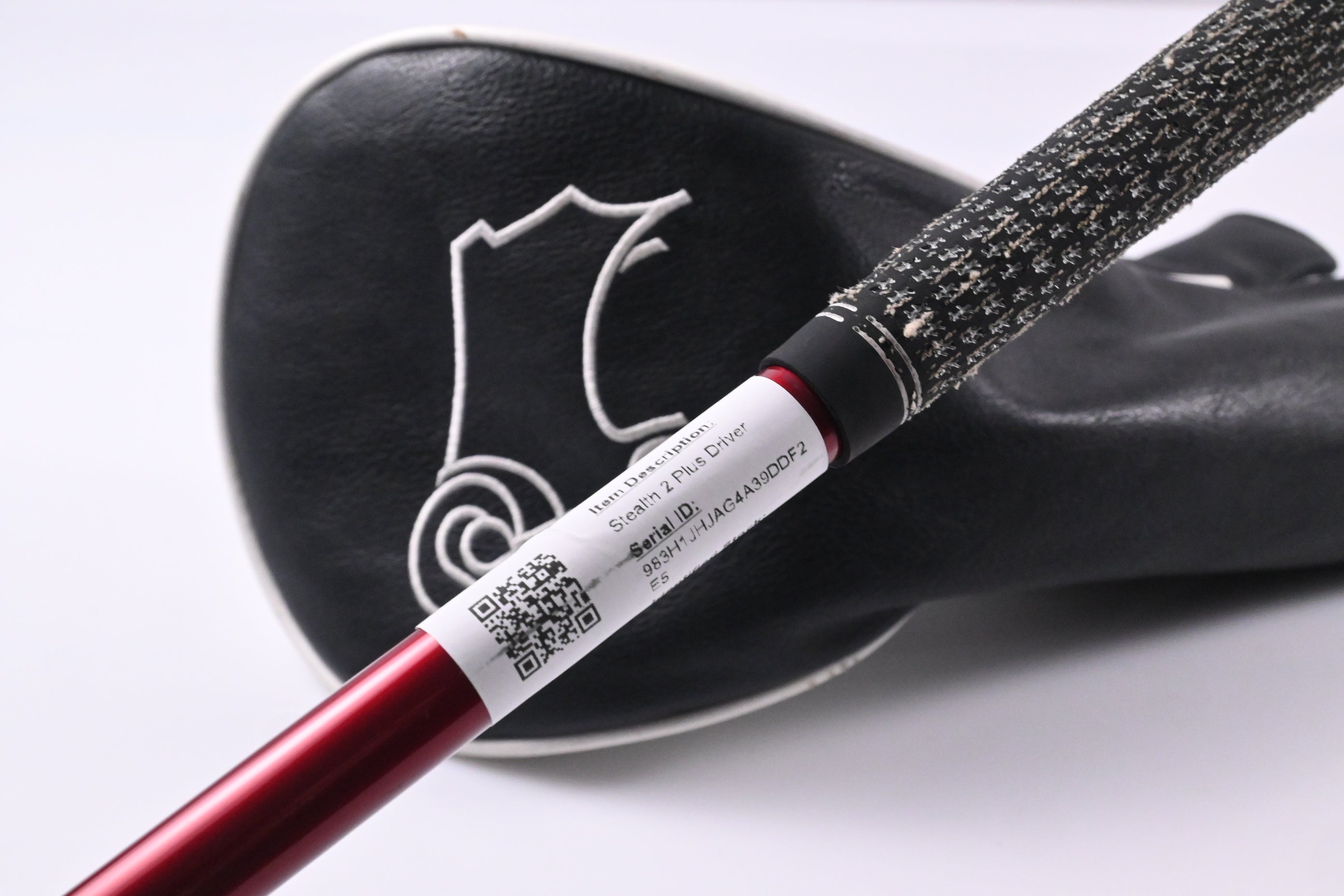 Left Hand Taylormade Stealth 2 Plus Driver / 9 Degree / Stiff Flex Ventus TR Red 5 Shaft