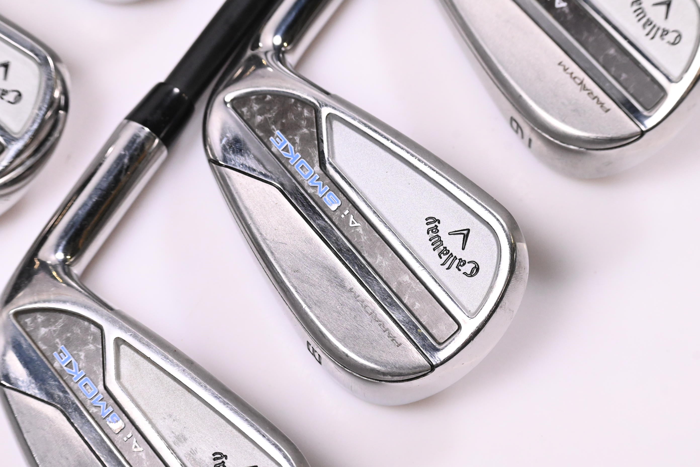 Callaway Paradym Ai Smoke Irons / 5-9i / Stiff Flex Project X Cypher 2.0 70