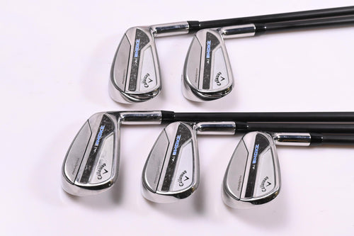 Callaway Paradym Ai Smoke Irons / 5-9i / Stiff Flex Project X Cypher 2.0 70