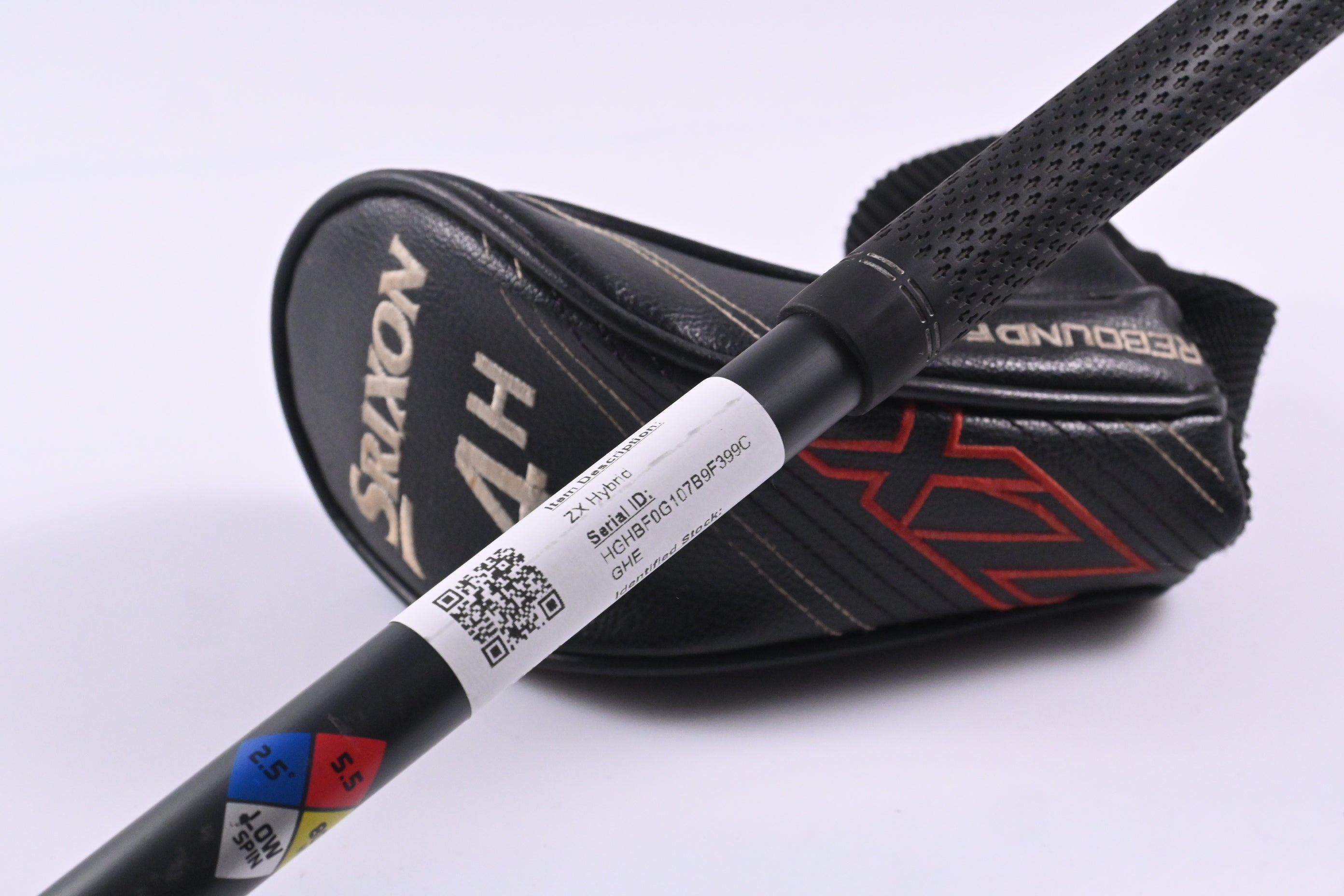 Srixon ZX #4 Hybrid / 22 Degree / Regular Flex HZRDUS Smoke Black 80 Shaft