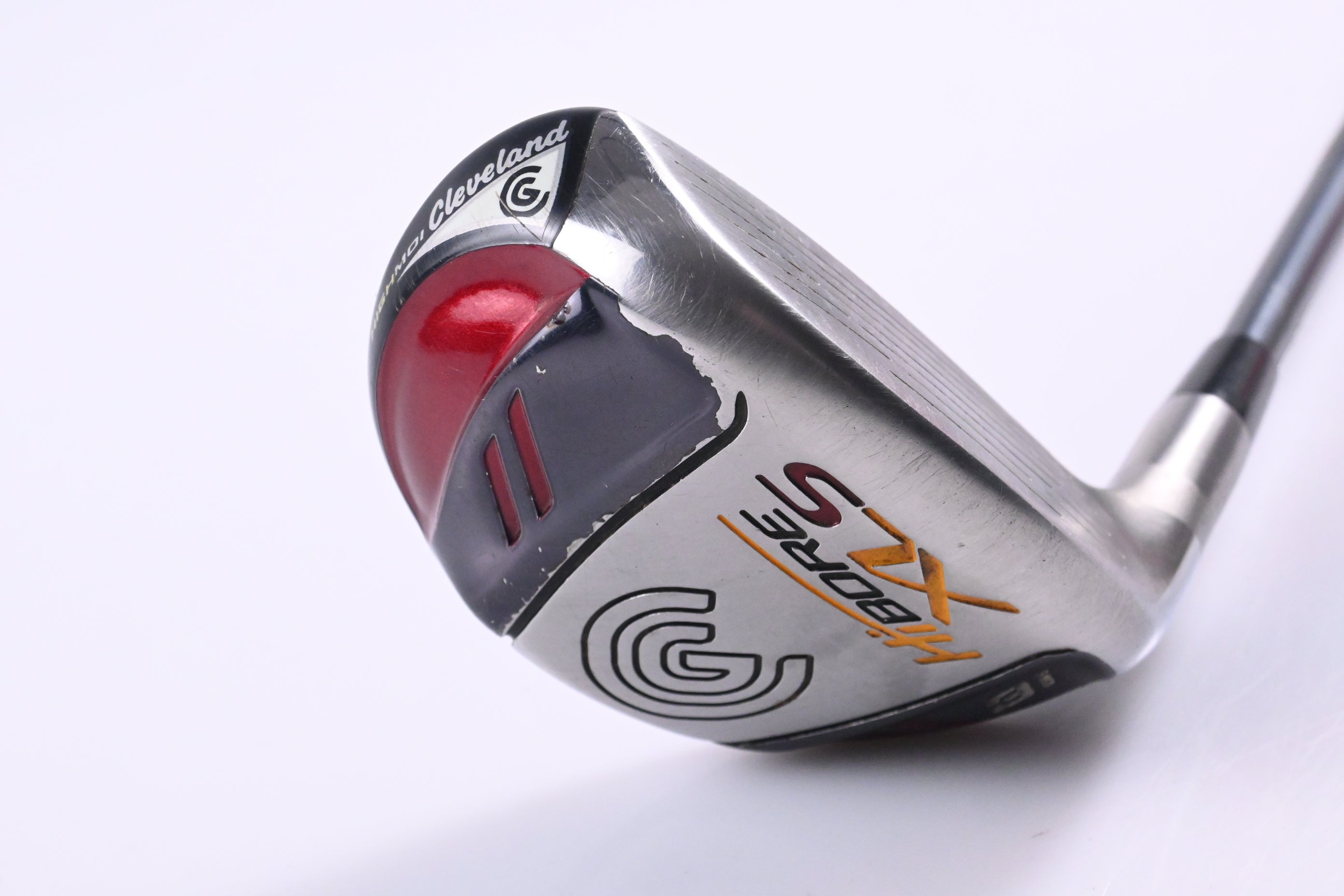 Cleveland HiBore XLS #3 Hybrid / 22 Degree / Stiff Flex Fit-on M Gold HB Shaft