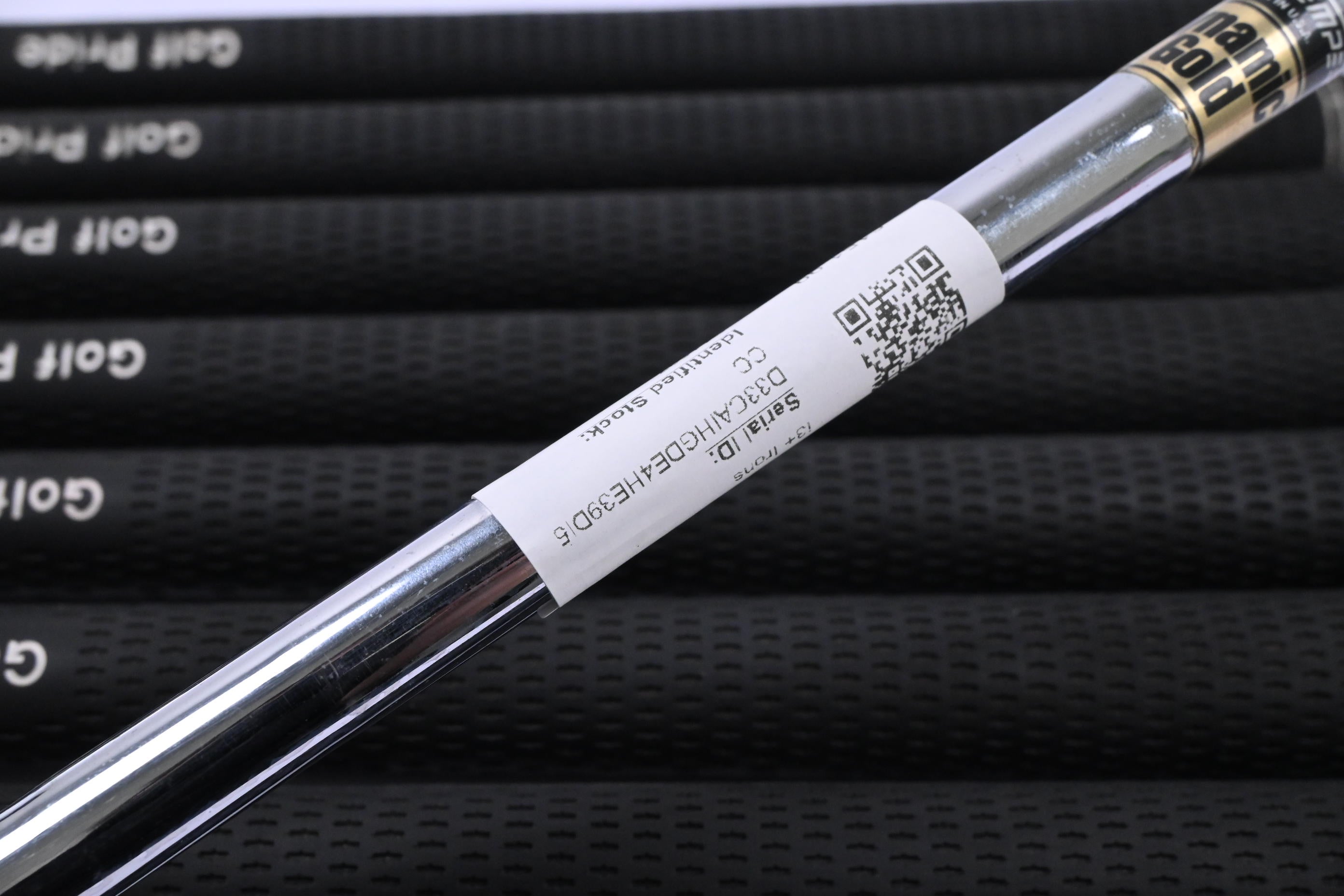 Ping i3+ Irons / 3-PW+SW / Black Dot / Regular Flex Dynamic Gold R300 Shafts
