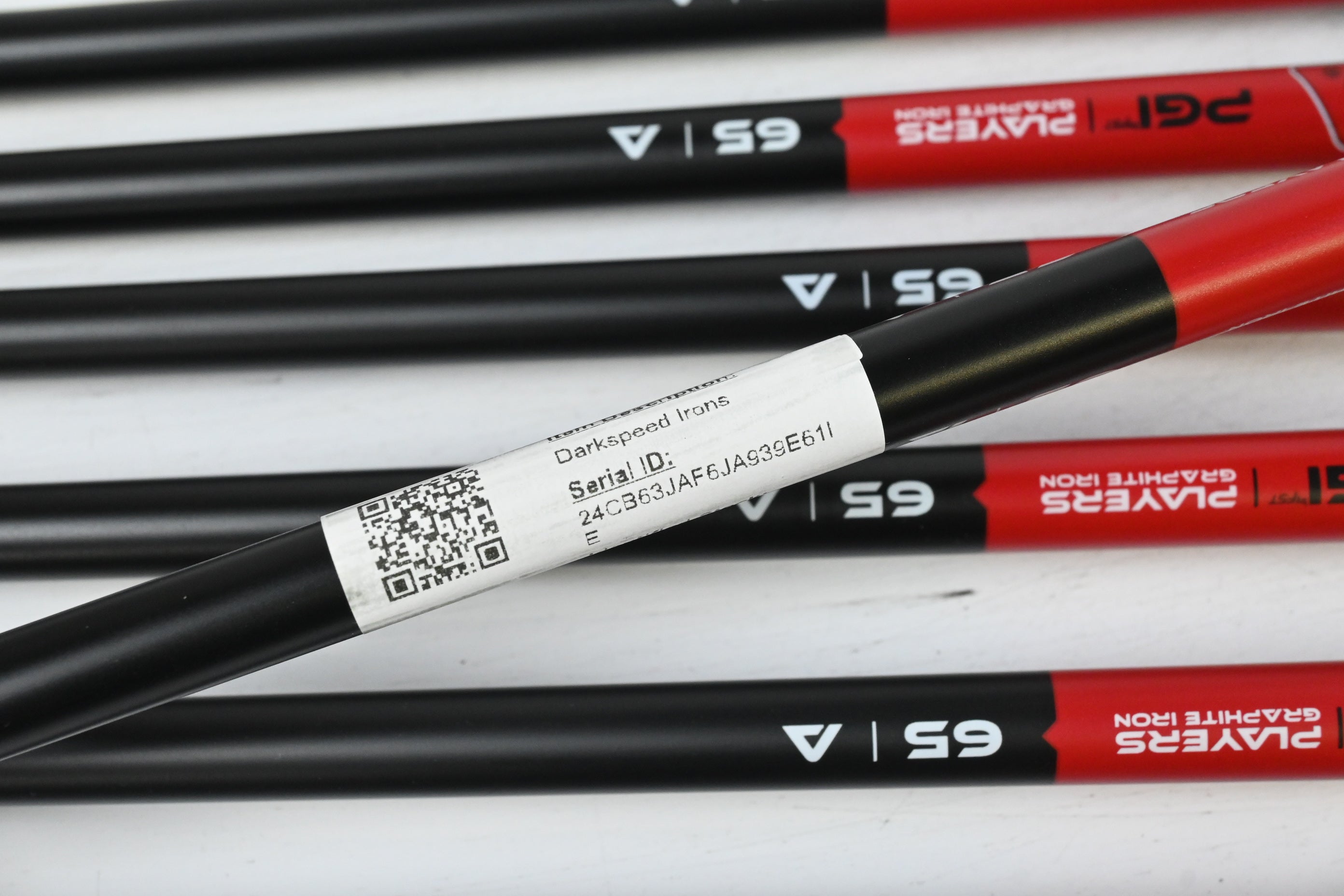 Cobra Darkspeed Irons / 5-PW+GW / Senior Flex KBS PGI 65 Shafts