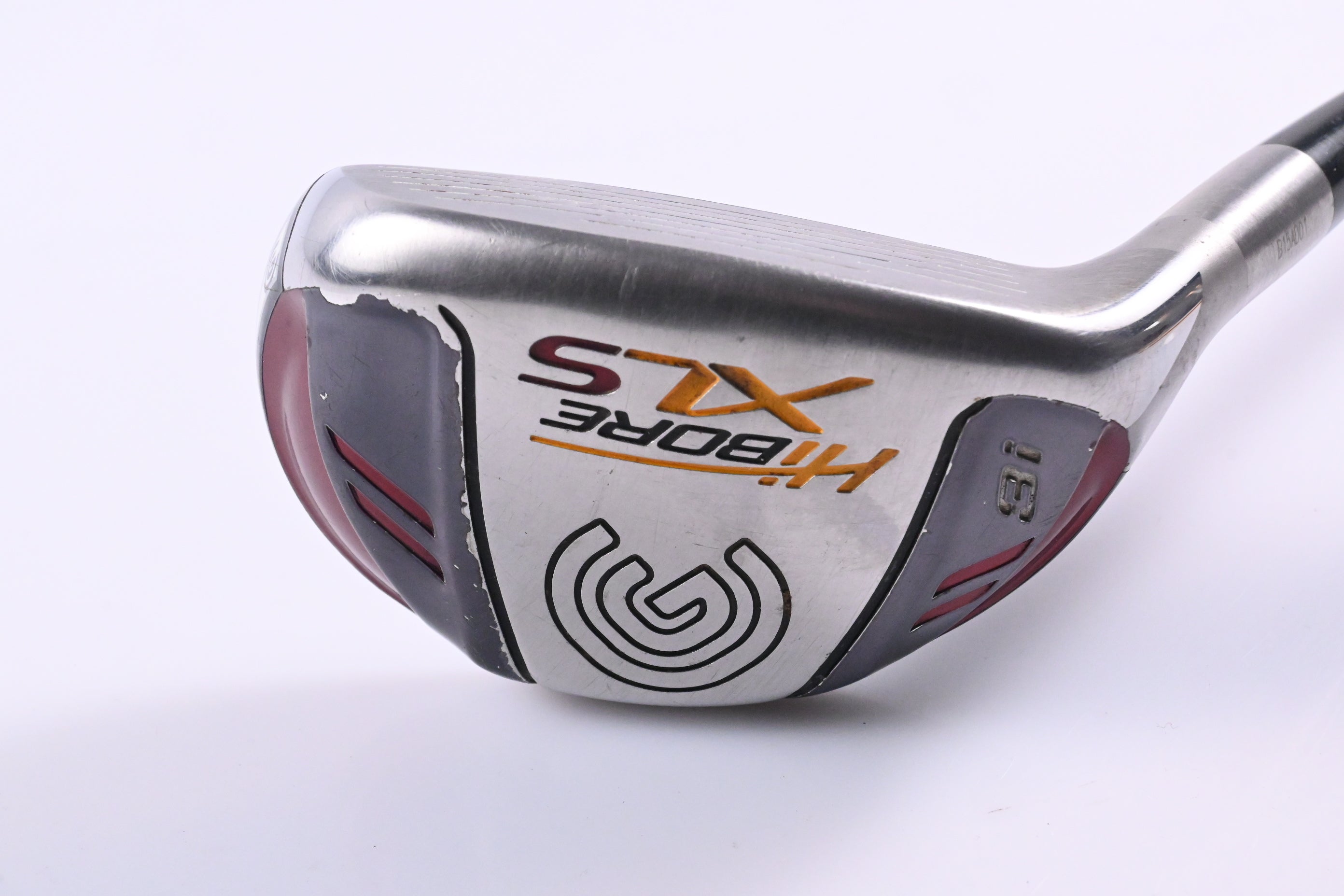 Cleveland HiBore XLS #3 Hybrid / 22 Degree / Stiff Flex Fit-on M Gold HB Shaft